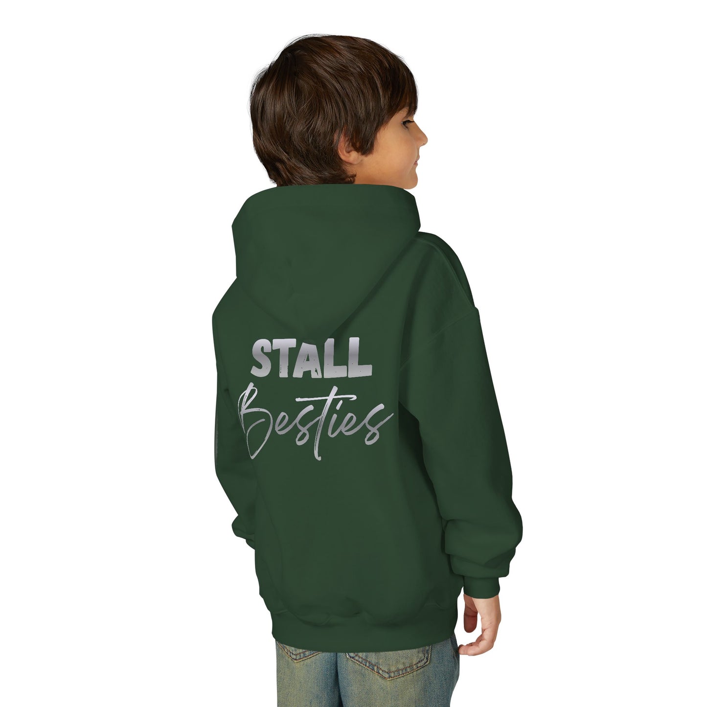 Stall Besties Kinder-Hoodie – Gemeinsam im Stall unterwegs