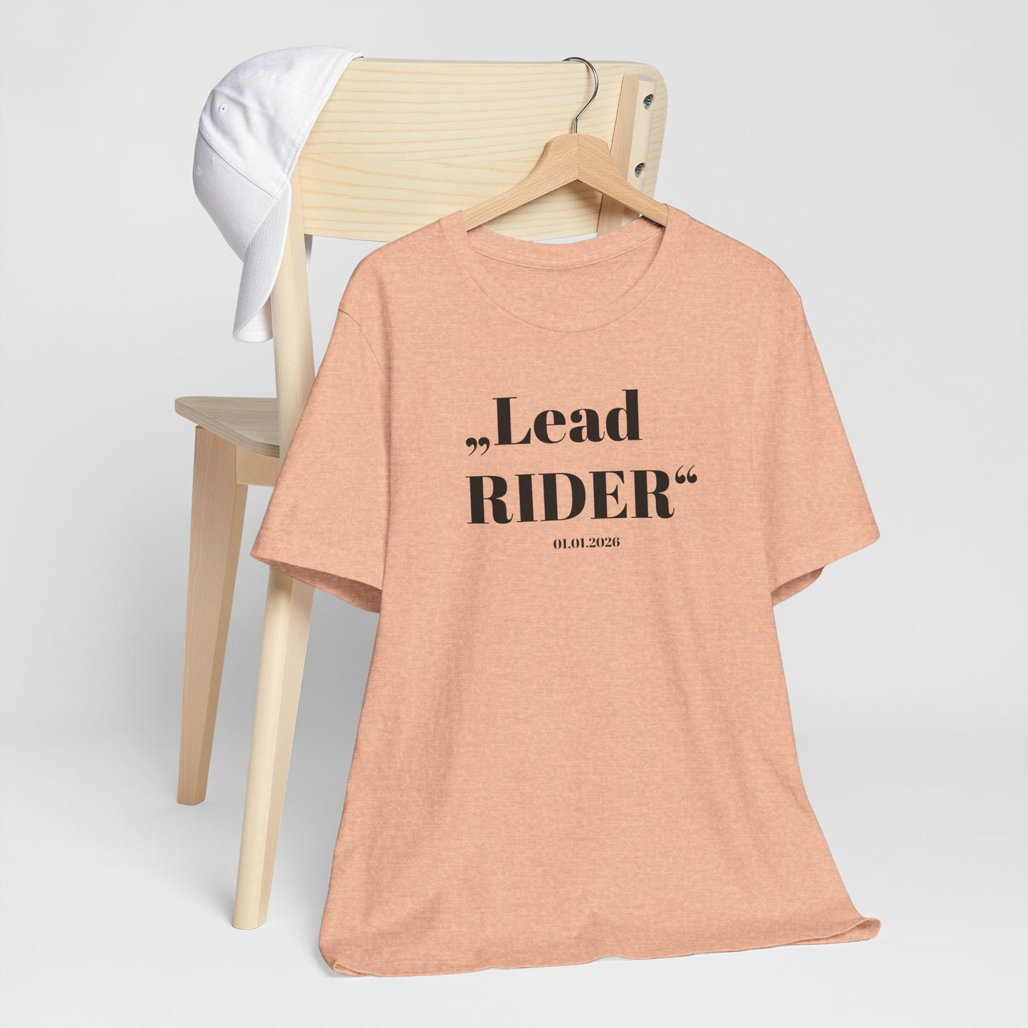 Lead Rider T‑Shirt — Maid of Honor Horse Girl Tee - Bridal Party Equestrian Shirt - Couture Cavalli