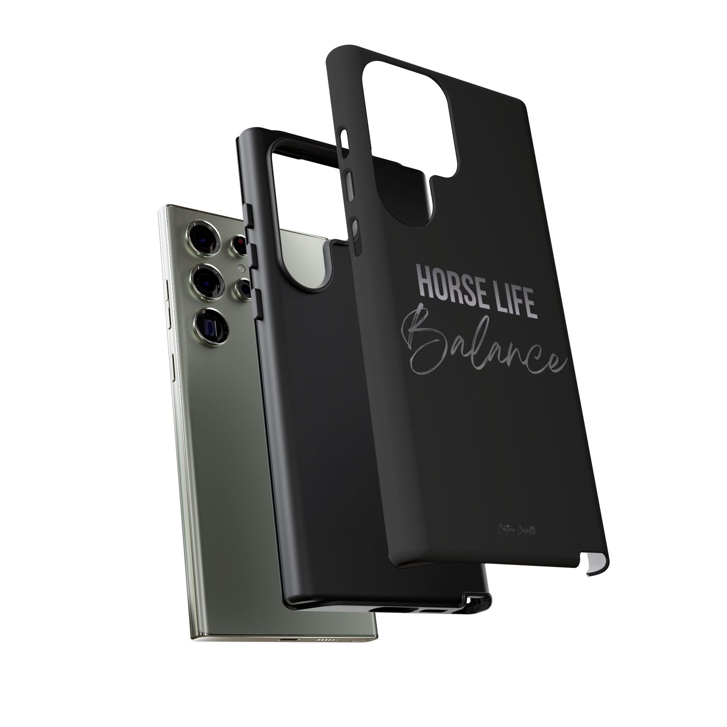 Phone Case — "Horse Life Balance" Tough Protective Case