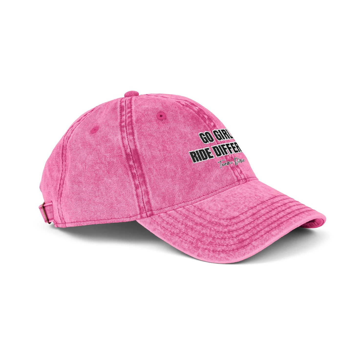 Go Girl. Ride Different Cappy personalisiert