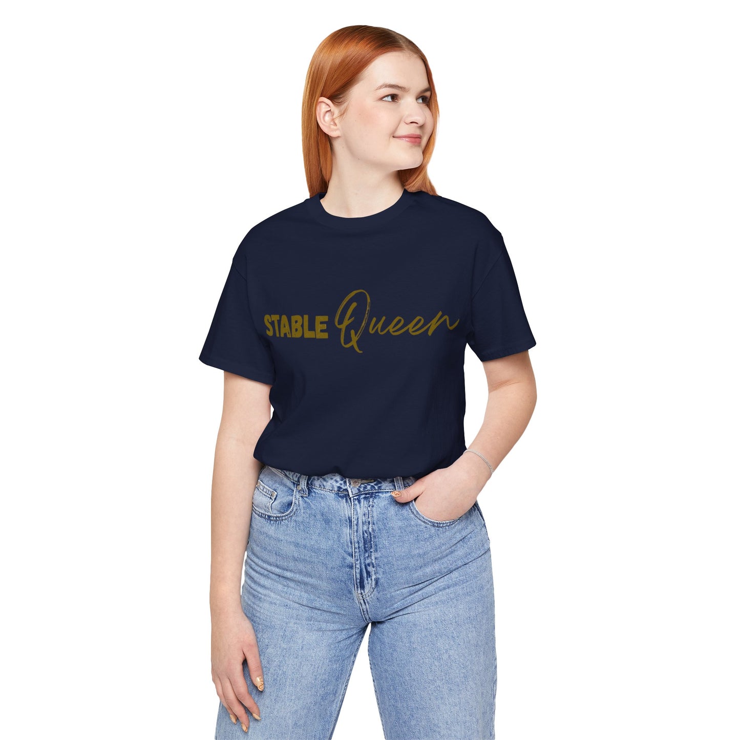 Stable Queen T-Shirt - Trend Statement Shirt für Pferdemädchen I Reitsport Lifestyle Couture Cavalli