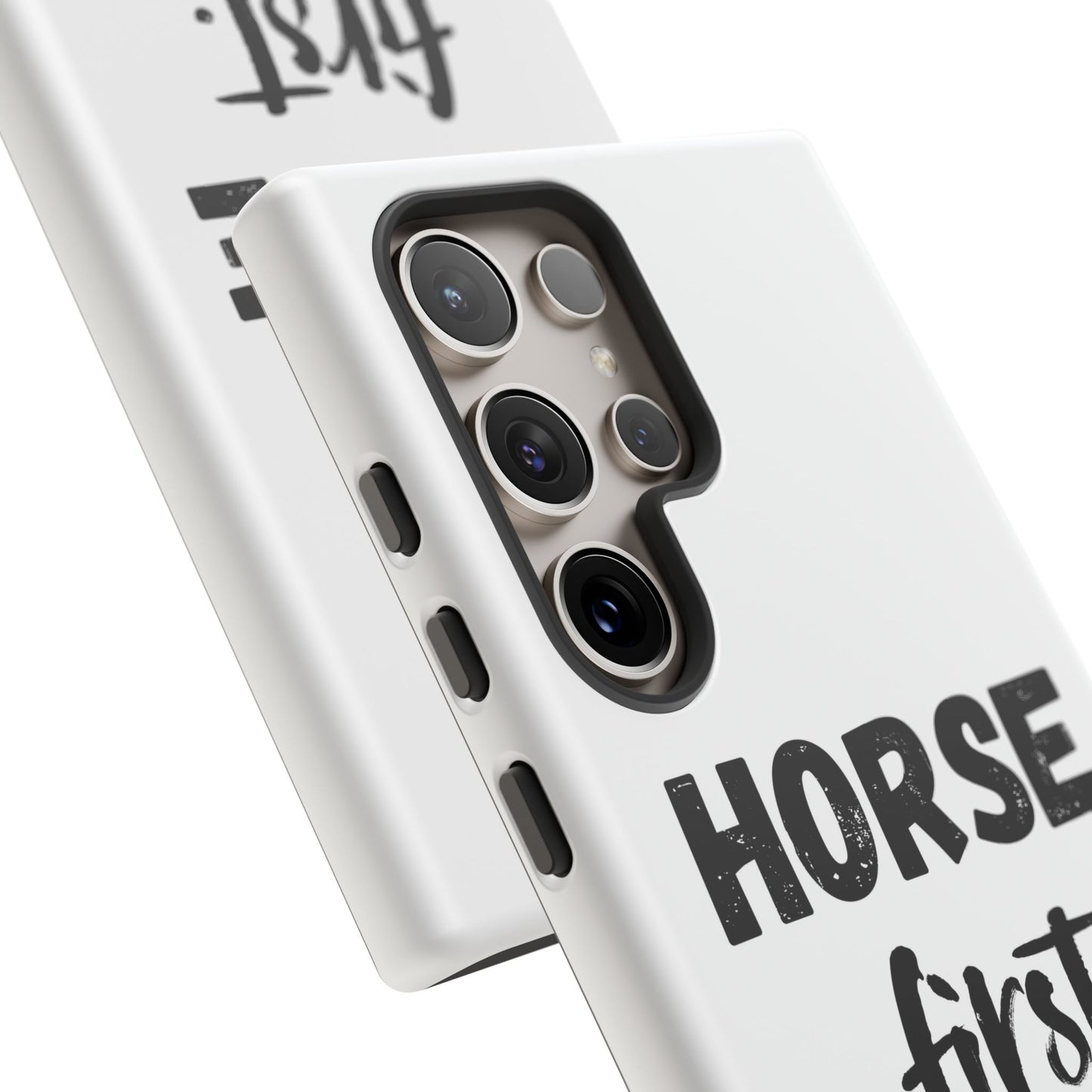 Horse First Phone Case - Equestrian iPhone Protective Cover