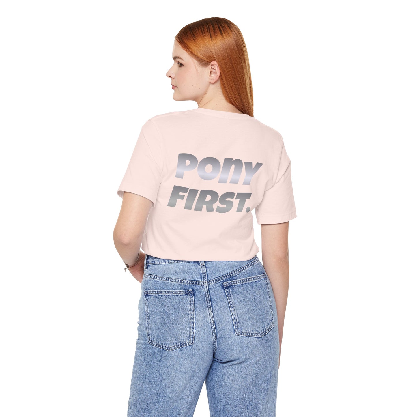 Pony First T-Shirt I Auf Wunsch mit Ponynamen personalisiert