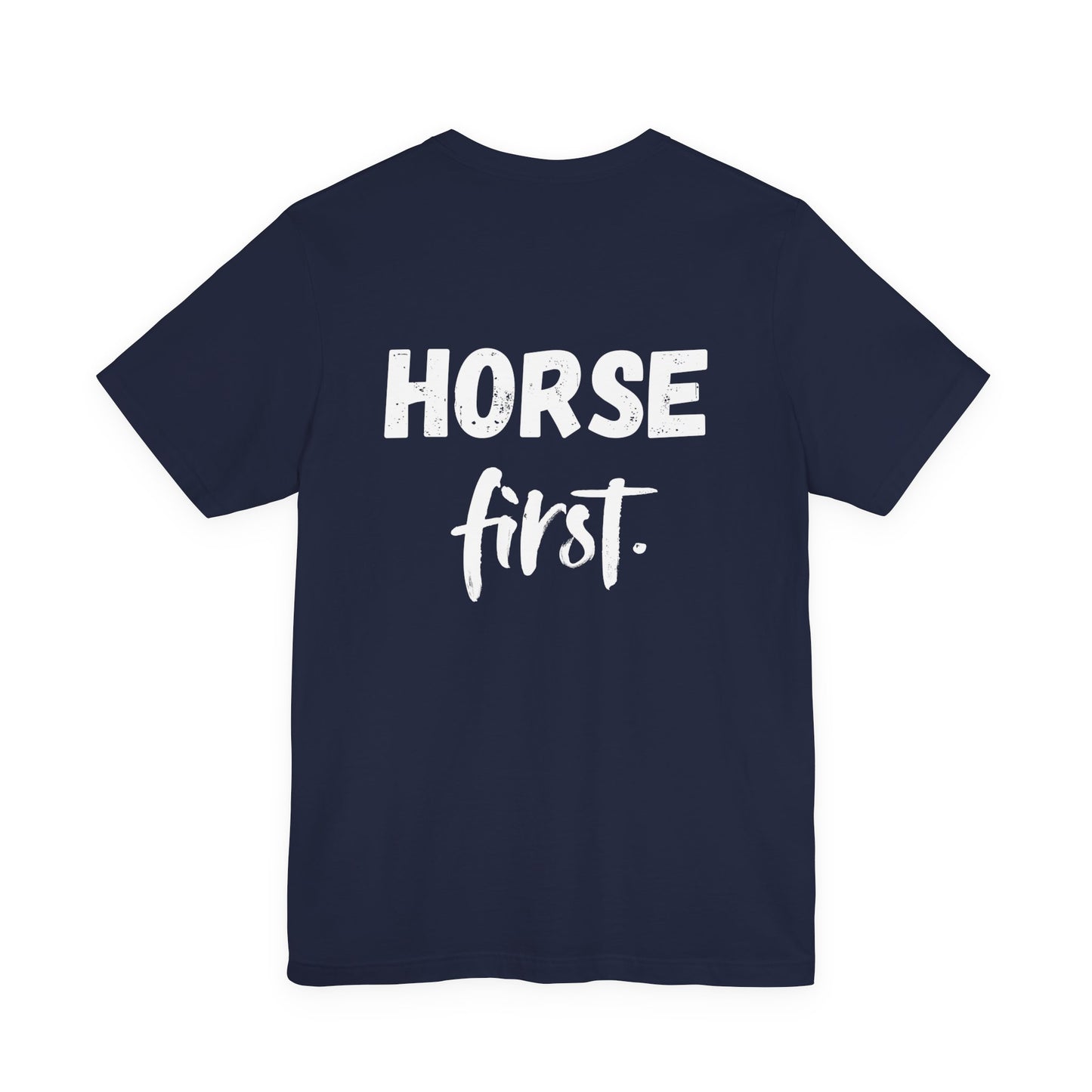 Horse First T‑Shirt — Rückenprint