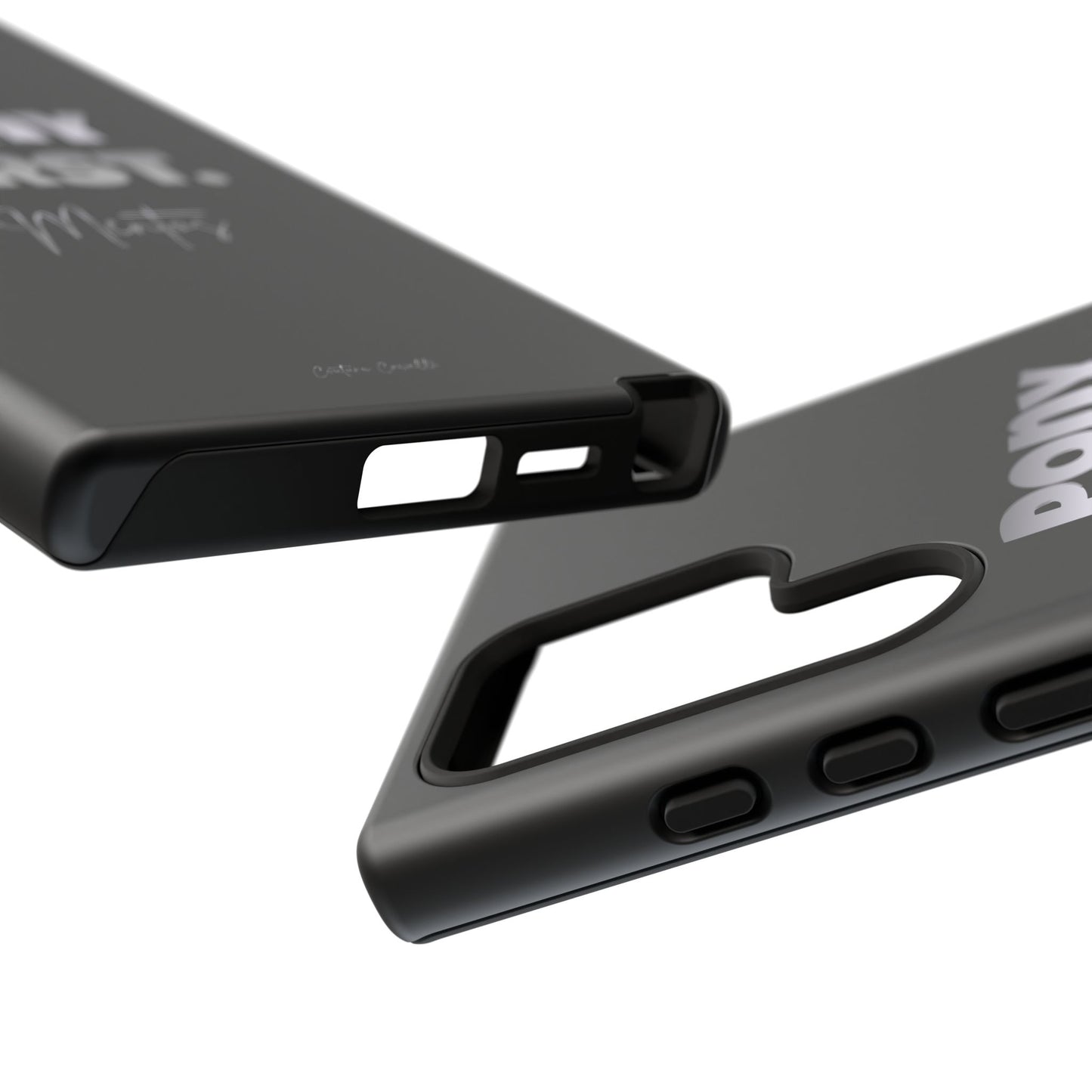 Pony First Matte Tough Phone Case – Equestrian Motivational Phone Cover