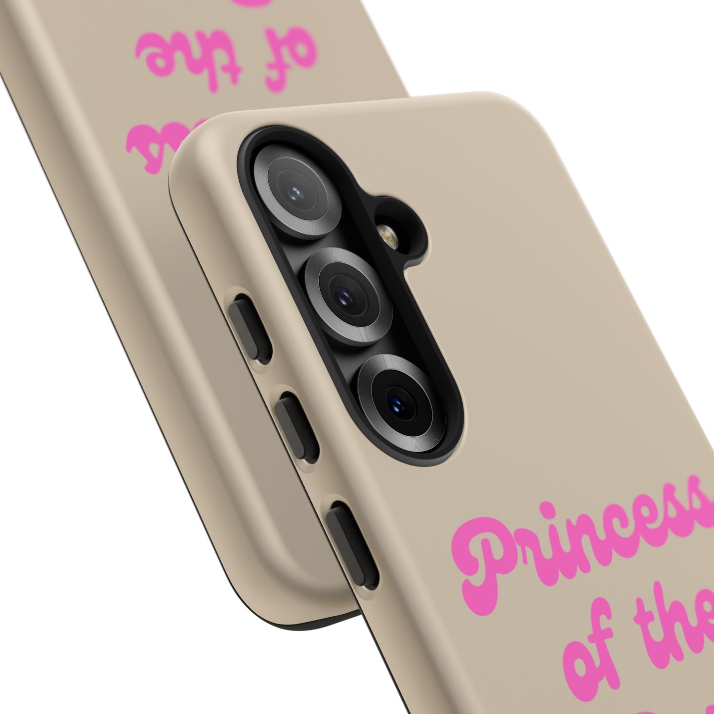 Phone Case — "Princess of the Barn" Pink Script Protective Tough Case