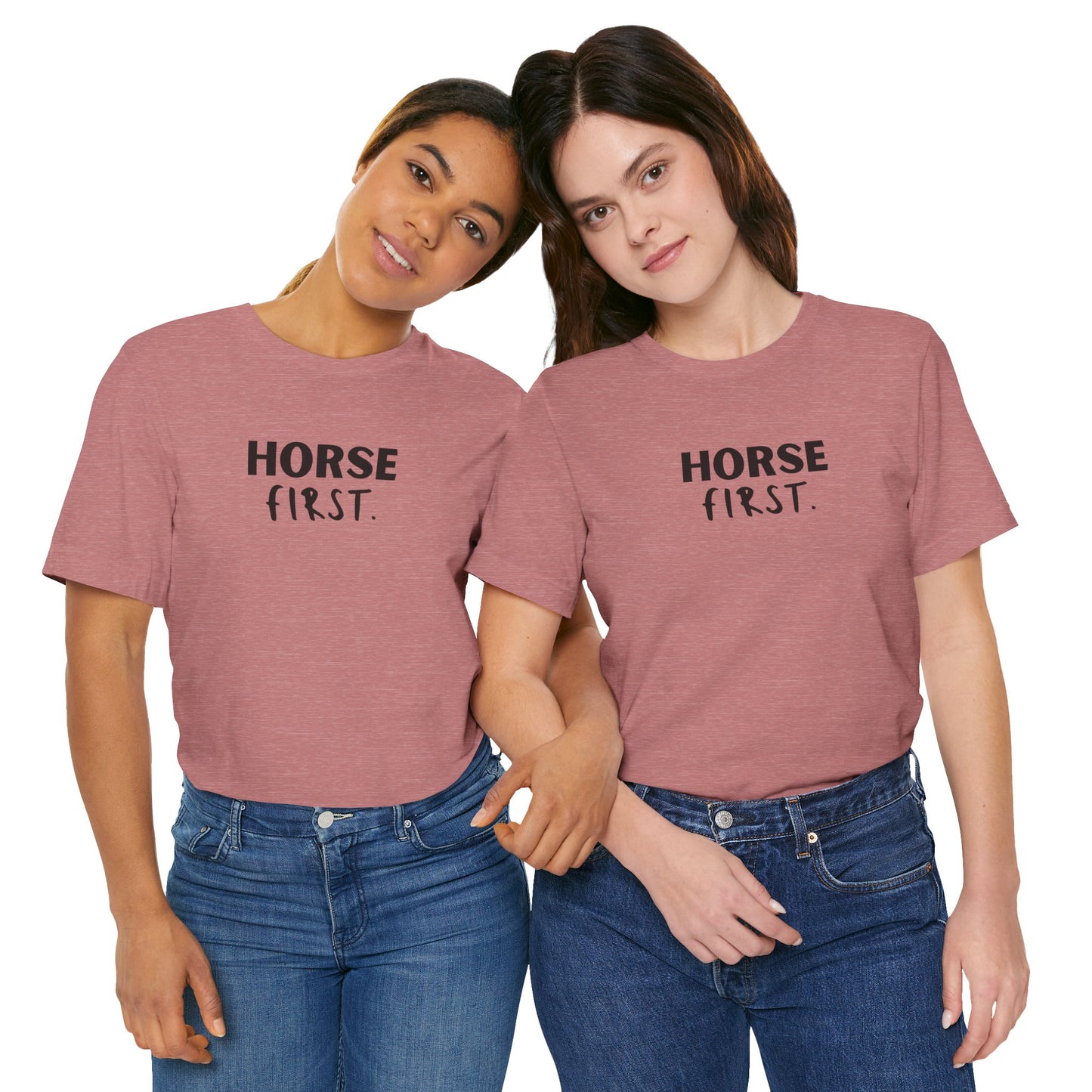Horse First T-Shirt für Damen – Dein Herz schlägt für dein Pferd