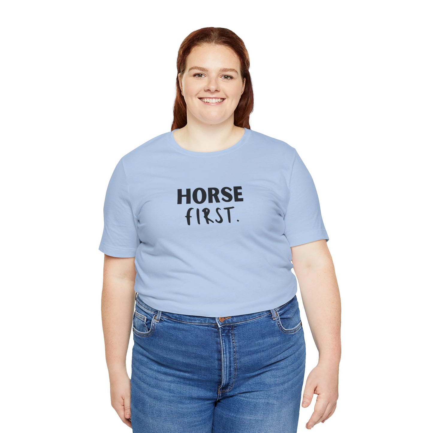 Horse First T-Shirt für Damen – Dein Herz schlägt für dein Pferd