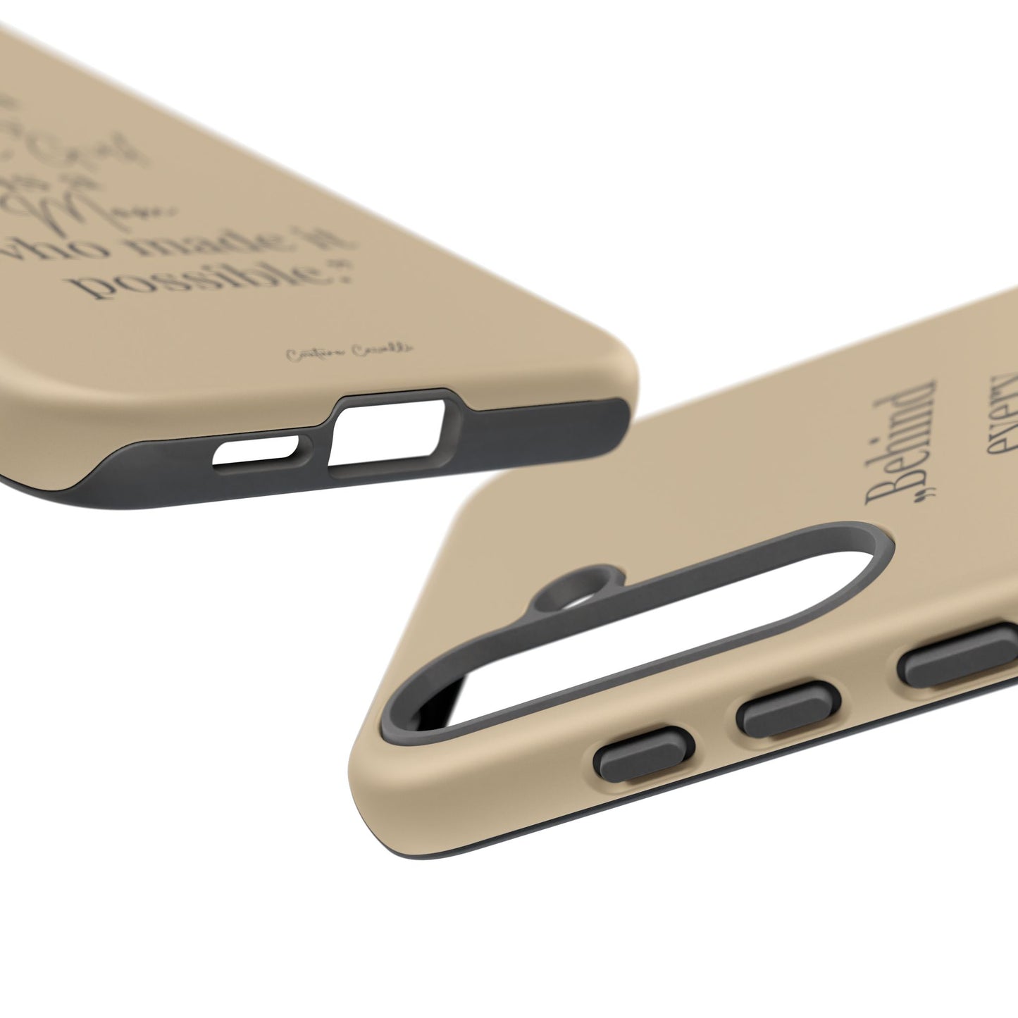 Phone Case — "Behind Every Horse Girl Is a Mom Who Made It Possible" (Equestrian Mom Gift)