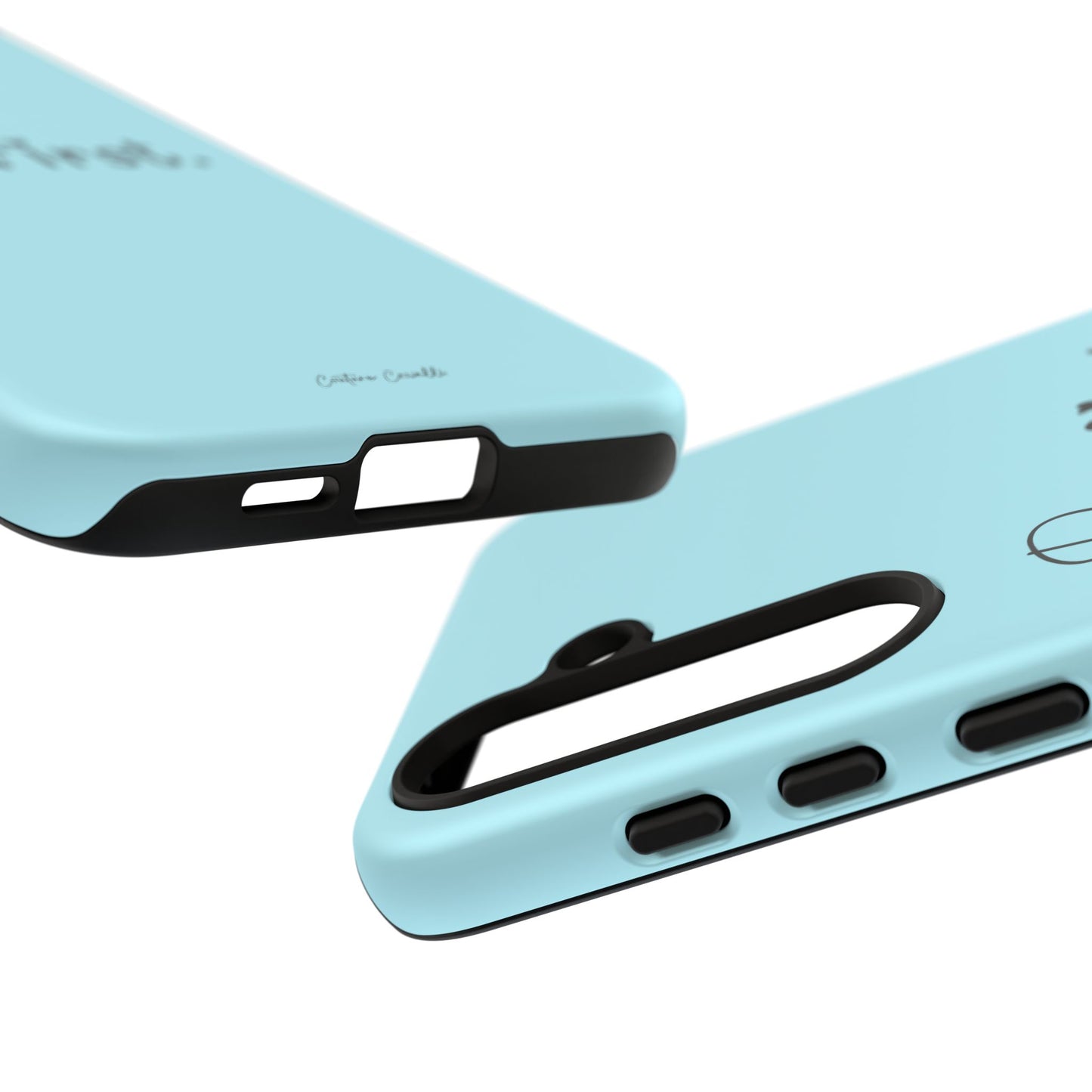 Pony First Phone Case - Protective Tough iPhone Cover with Minimalist Equestrian Script
