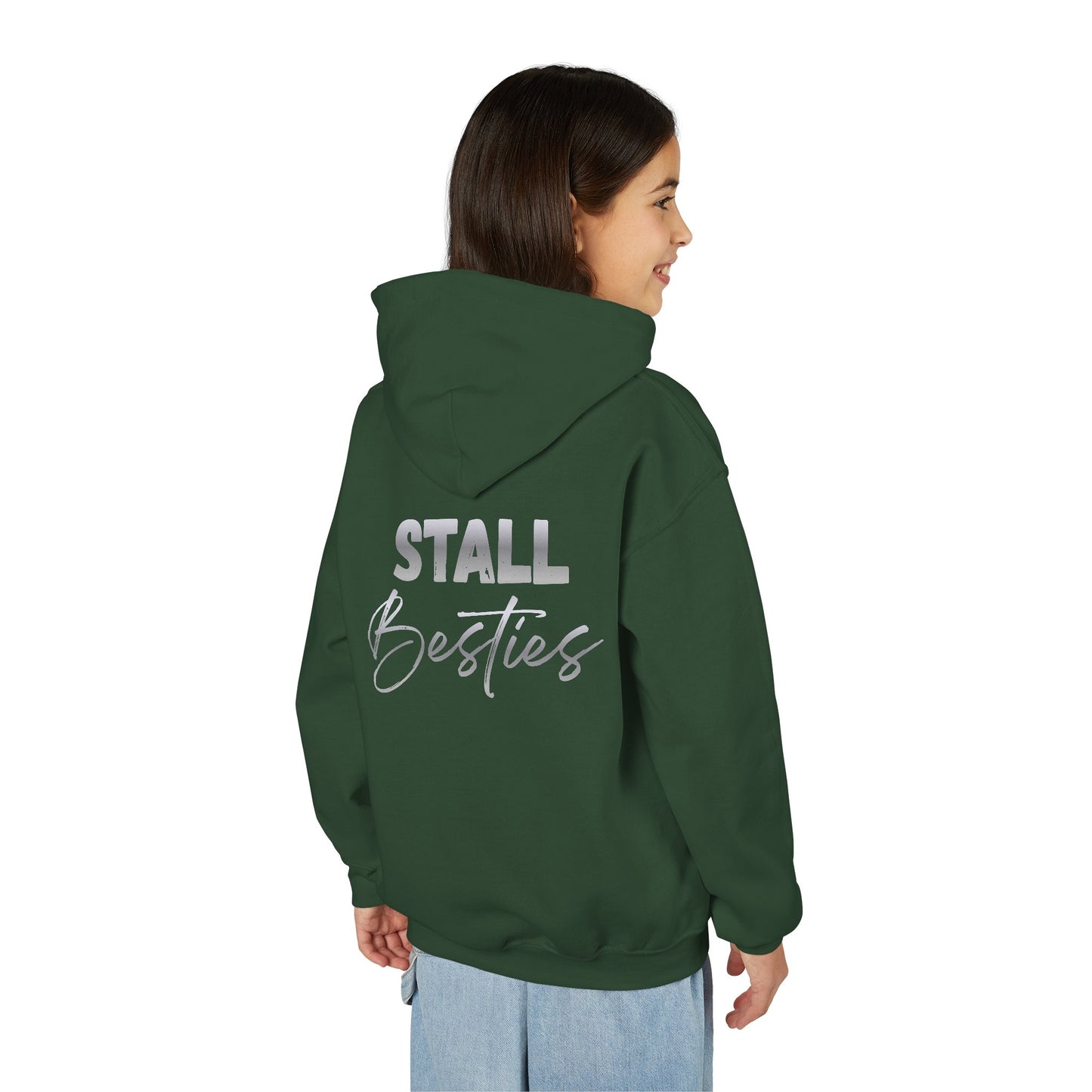 Stall Besties Kinder-Hoodie – Gemeinsam im Stall unterwegs