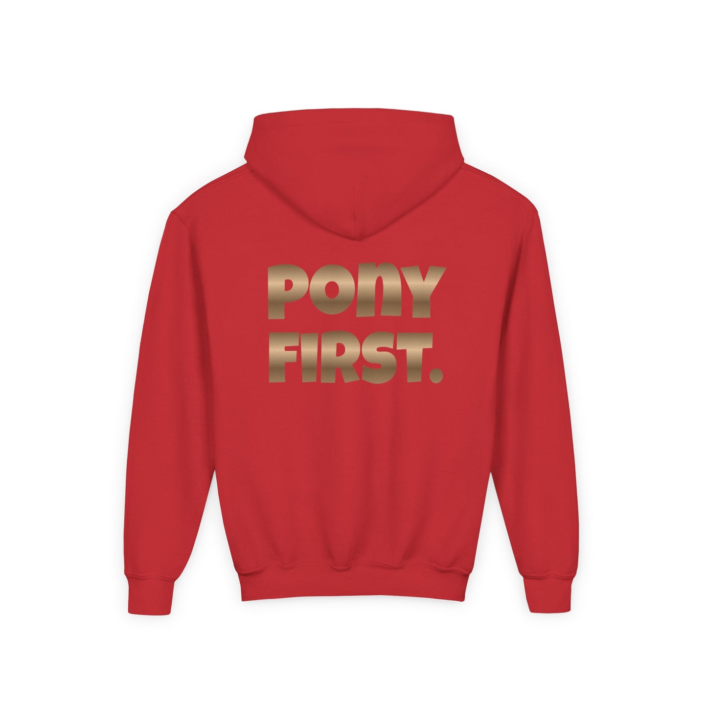 Personalisiert: Pony First Kinder-Hoodie – Mit eigenem Namen oder Ponynamen