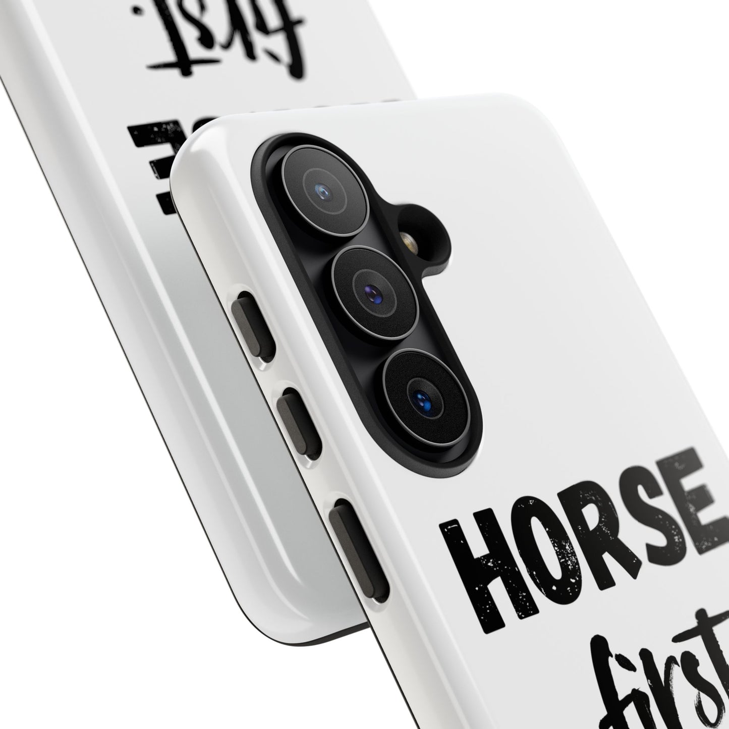 Horse First Phone Case - Equestrian iPhone Protective Cover