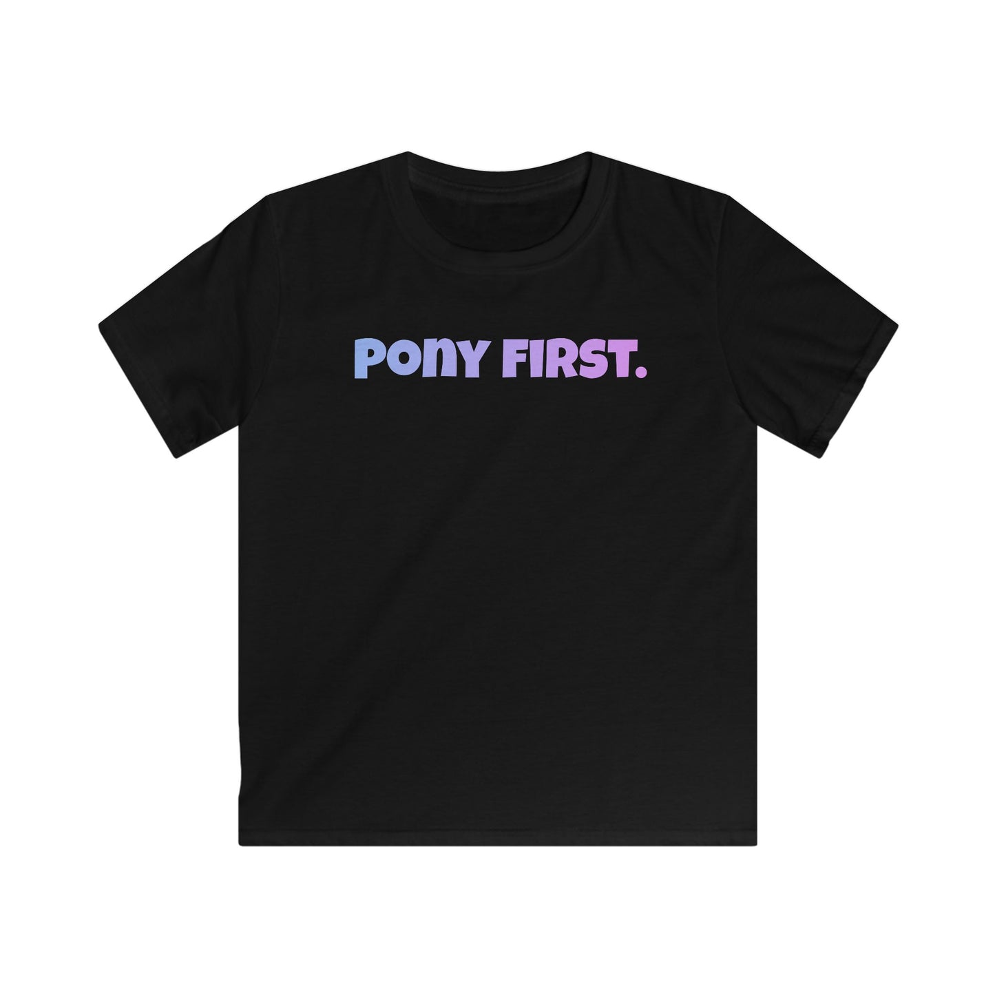 Pony First T-Shirt – Weil dein Pony immer an erster Stelle steht