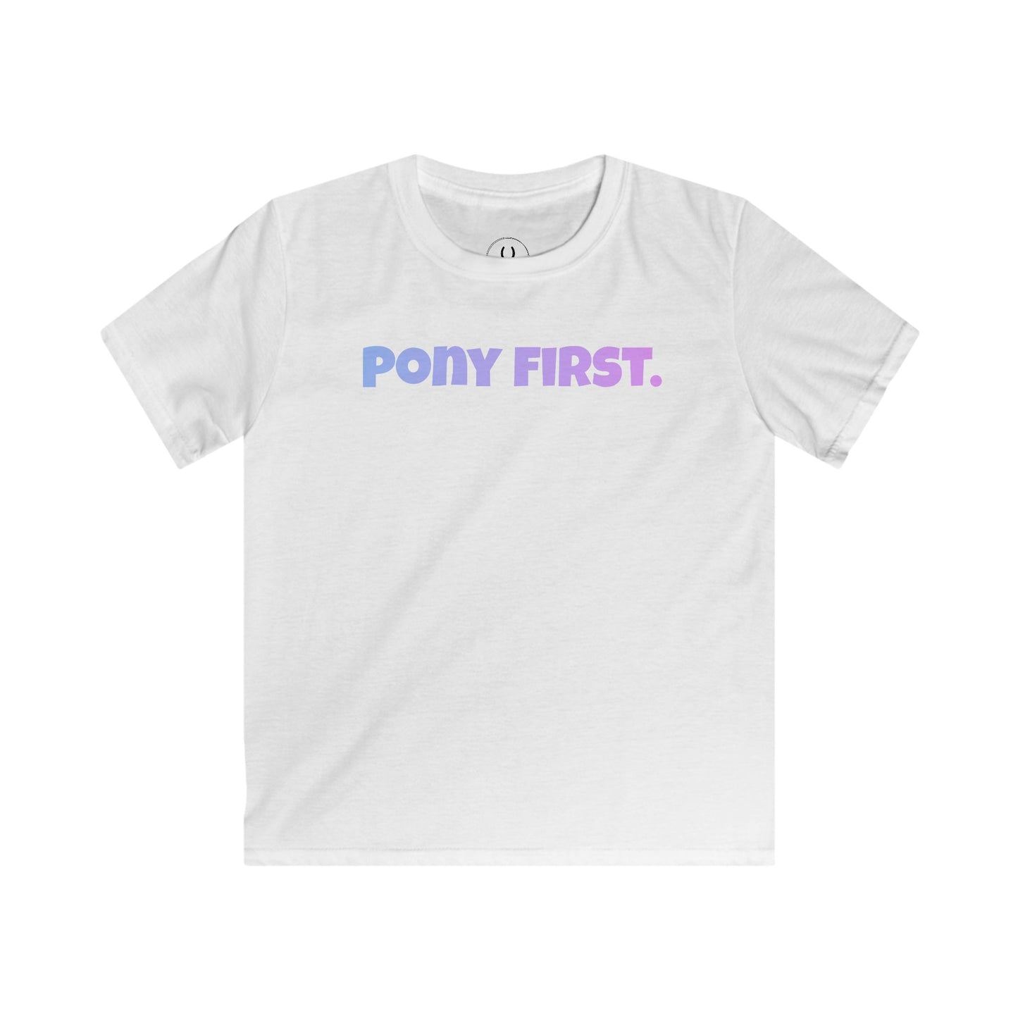 Pony First T-Shirt – Weil dein Pony immer an erster Stelle steht