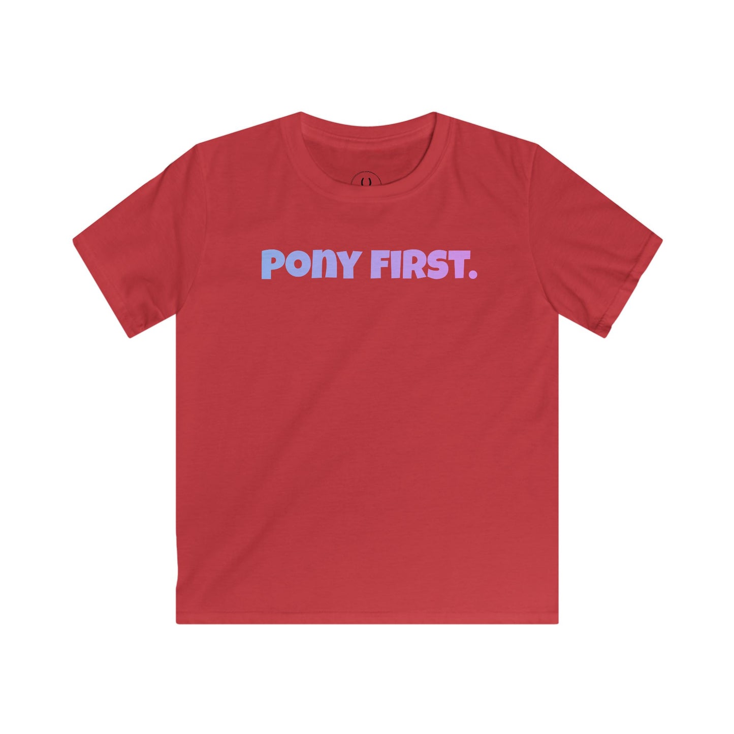 Pony First T-Shirt – Weil dein Pony immer an erster Stelle steht