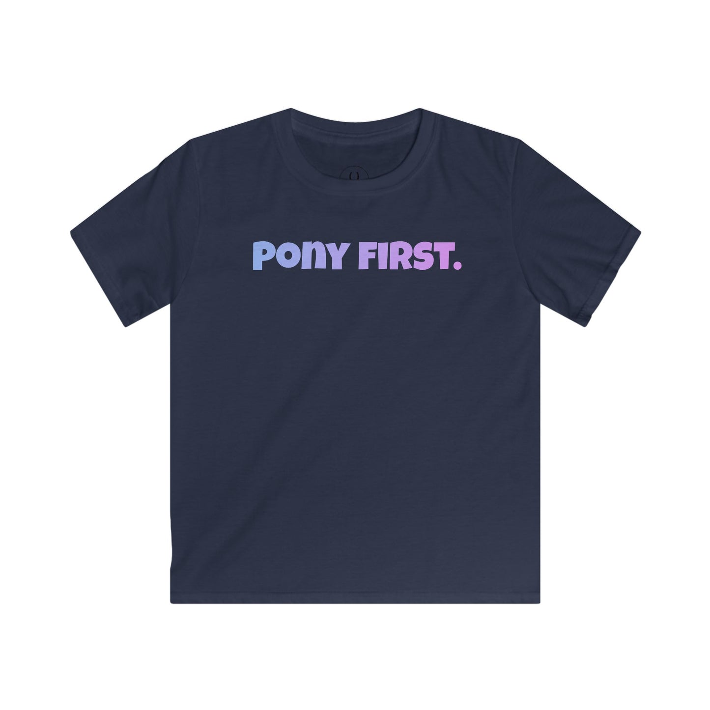 Pony First T-Shirt – Weil dein Pony immer an erster Stelle steht