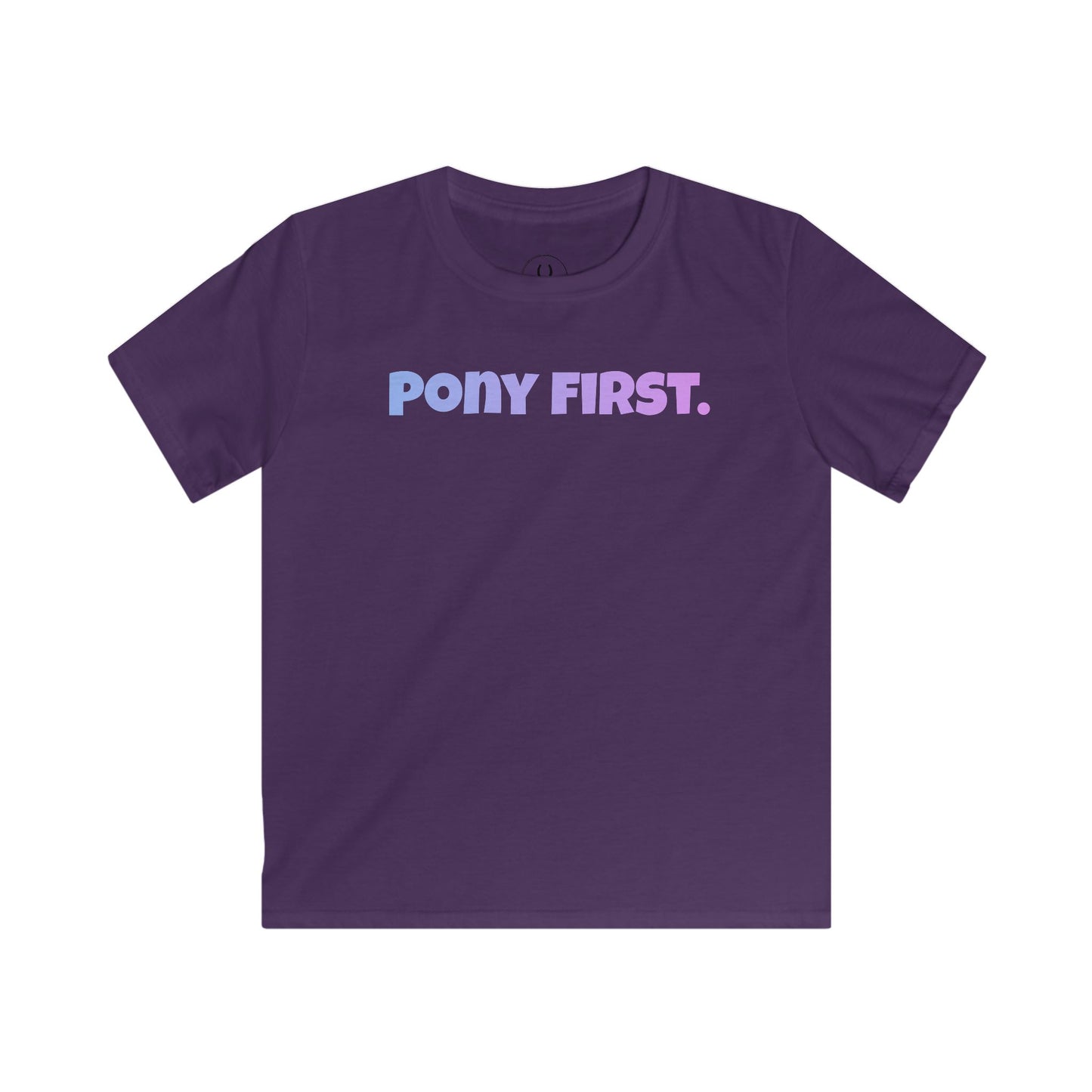 Pony First T-Shirt – Weil dein Pony immer an erster Stelle steht