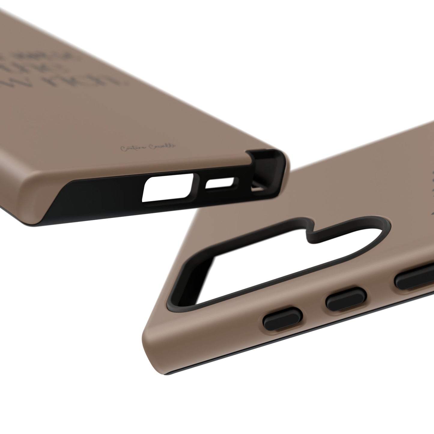 Phone Case — "A Happy Horse Is the New Rich" Brown Protective Case