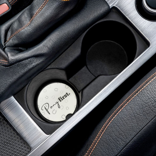 Pony First Auto- Untersetzer - Stylisch, rutschfest & Ponyliebe für dein Auto