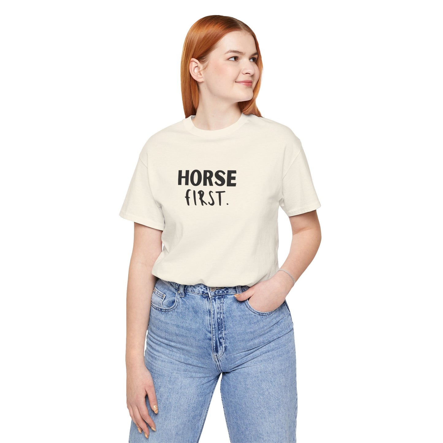 Horse First T-Shirt für Damen – Dein Herz schlägt für dein Pferd