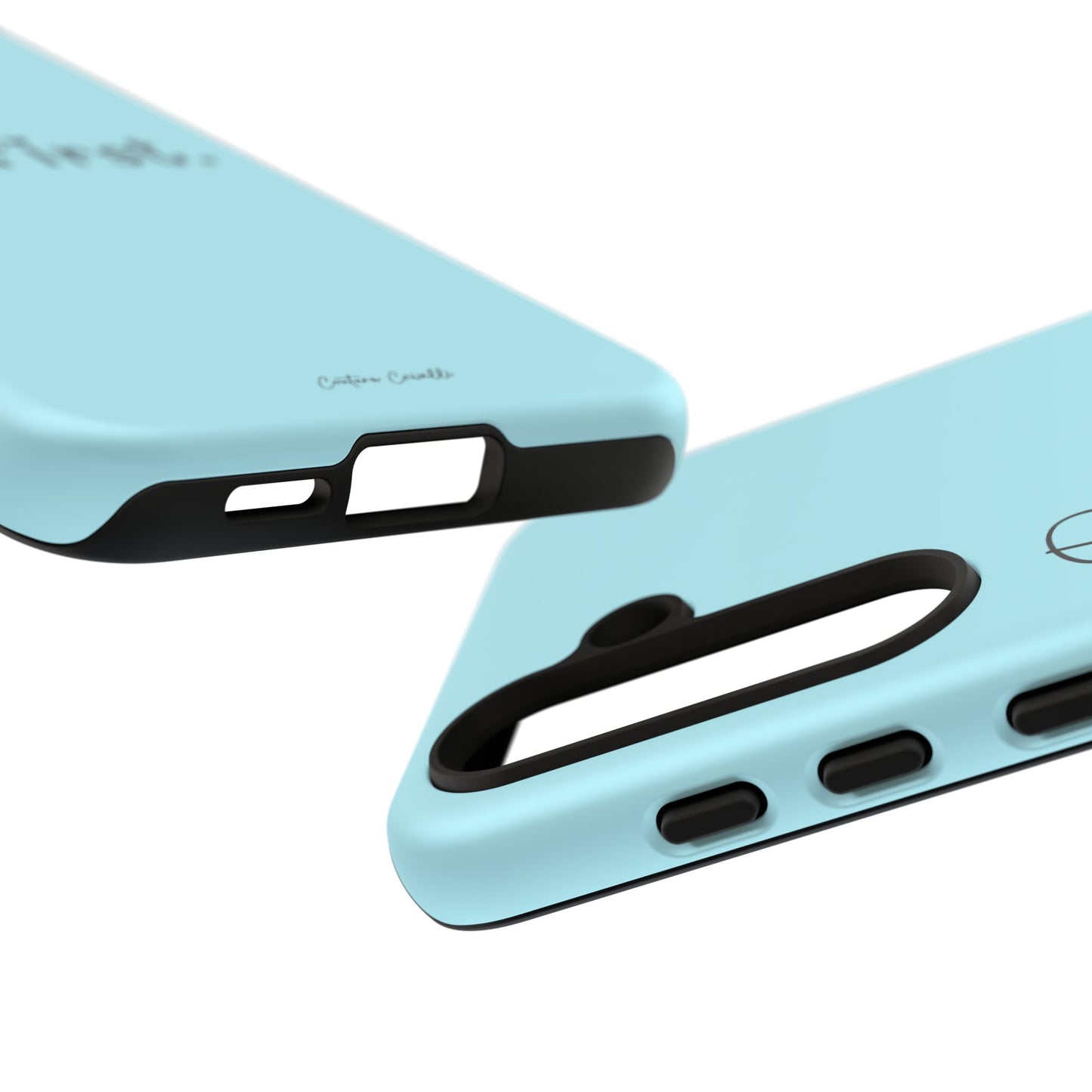 Pony First Phone Case - Protective Tough iPhone Cover with Minimalist Equestrian Script