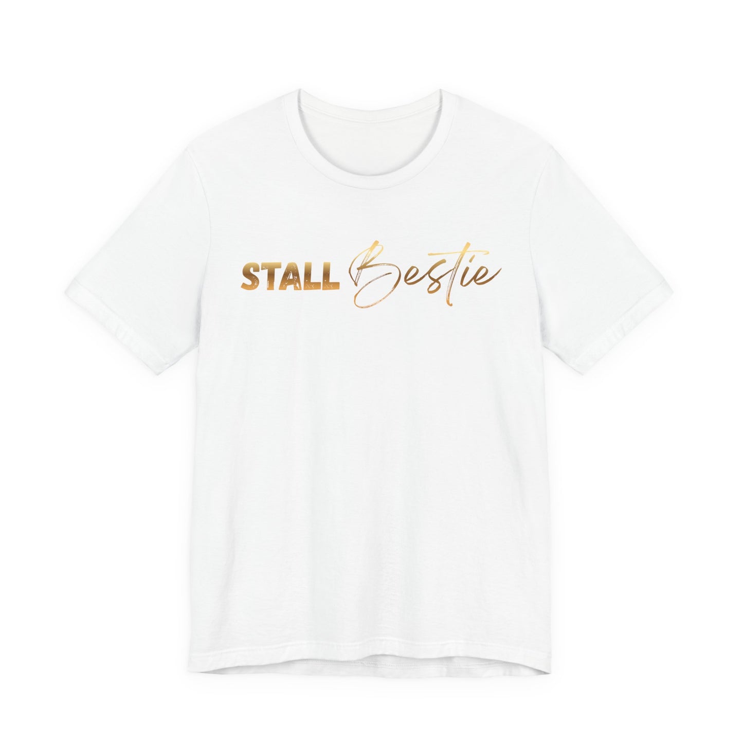 Stall Besties Damen T-Shirt – Beste Freundin im Reitstall | Pferde Liebe Statement | Reitsport Outfit