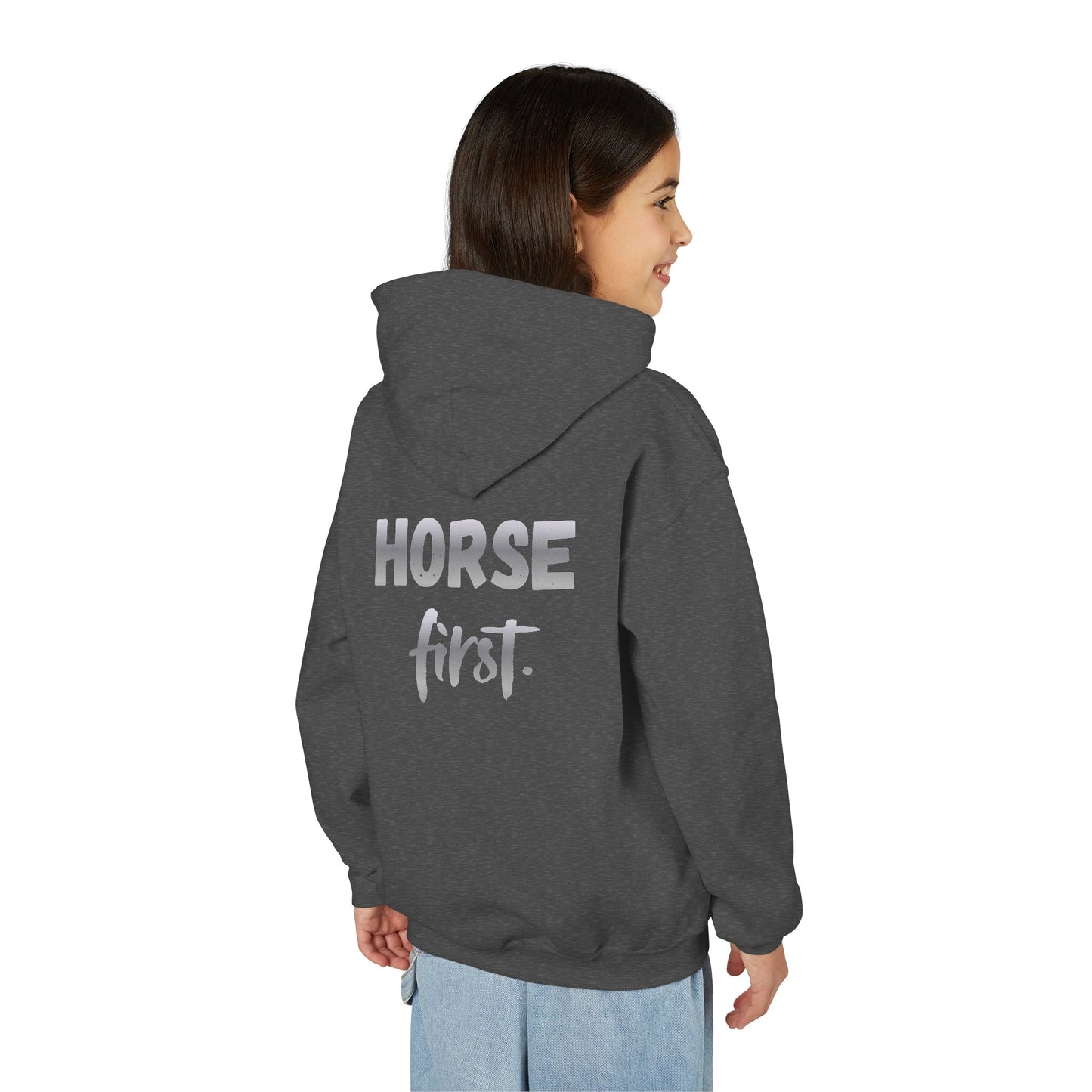 Horse First Kinder-Hoodie – Für kleine Pferdefans