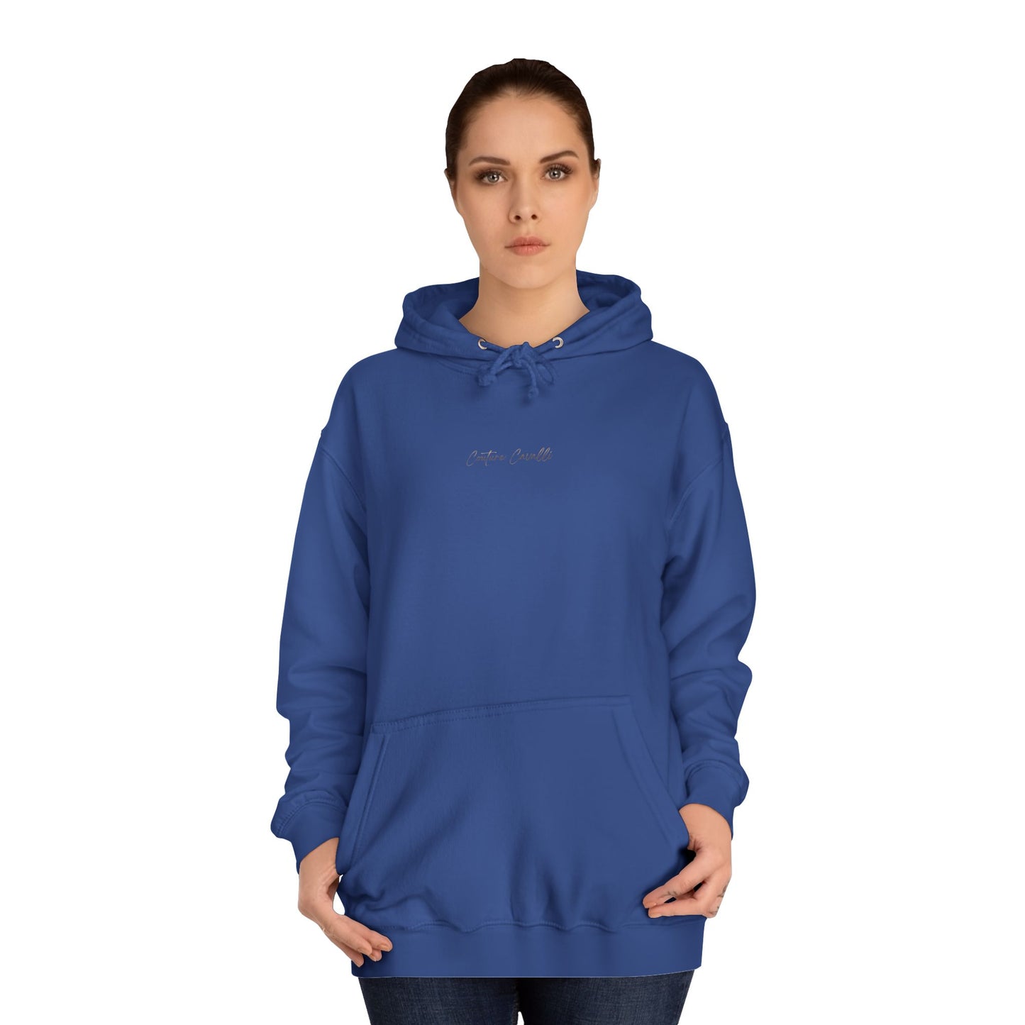Pony First Hoodie — Metallic Gold Back Print