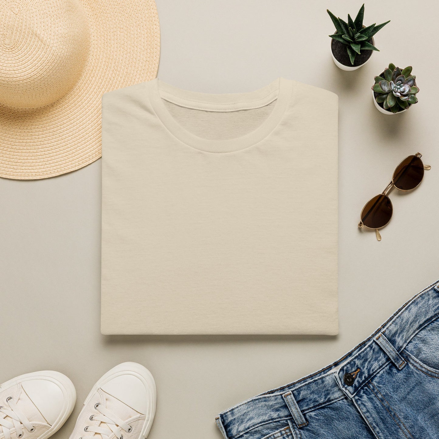 Classic White T-Shirt — Minimal Everyday Crew Neck