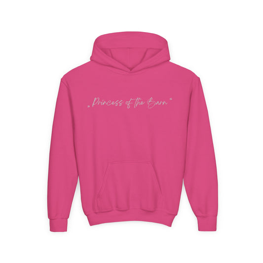 KIDS Princess of the Barn Hoodie - Pferdemädchen Hoodie I Cozy Reiter Pullover I Stall Lifestyle Fashion