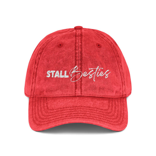 Stall Besties Cap | Vintage Embroidered Baseball Cap