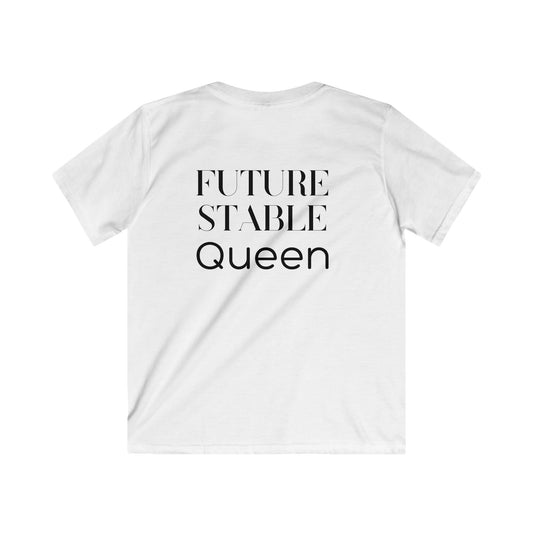 Kids Tee — "Future Stable Queen" Graphic Shirt