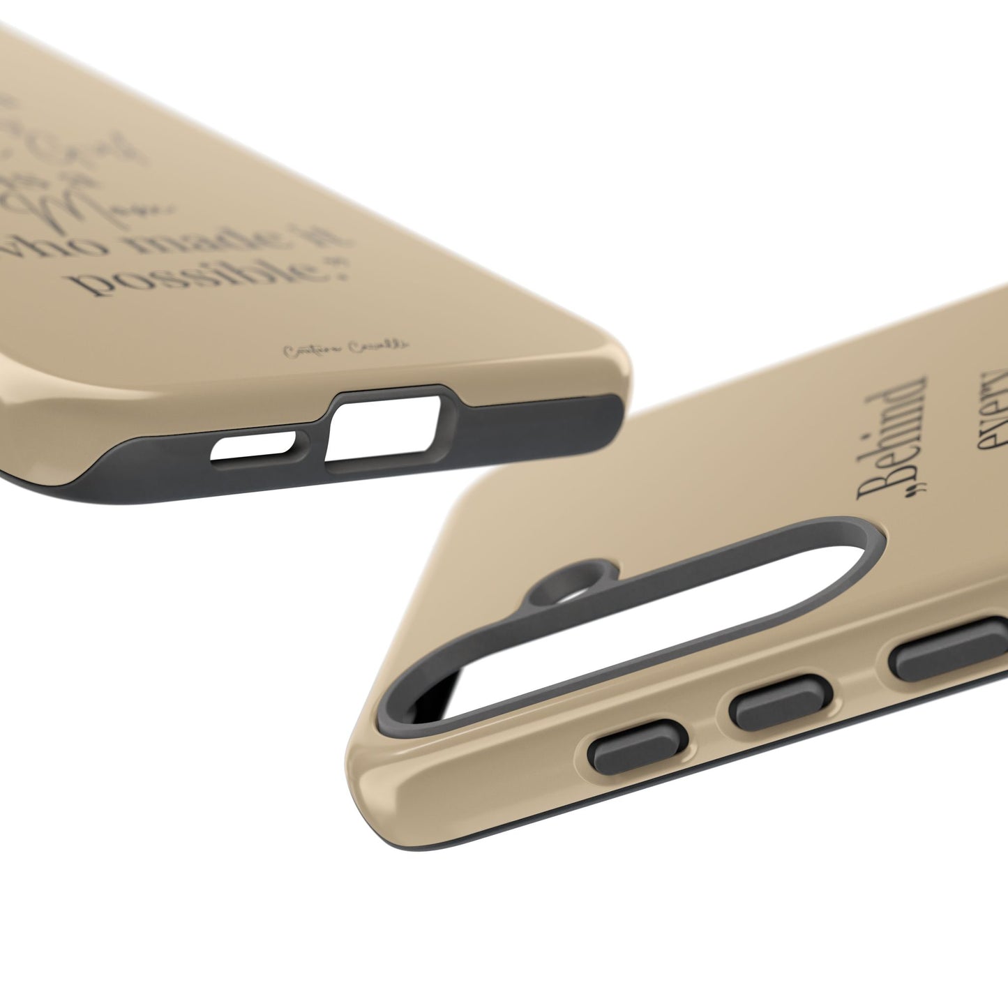 Phone Case — "Behind Every Horse Girl Is a Mom Who Made It Possible" (Equestrian Mom Gift)