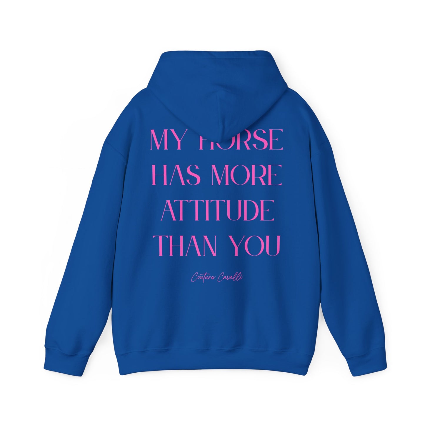 Horse Attitude Hoodie — My Horse Has More Attitude Than You