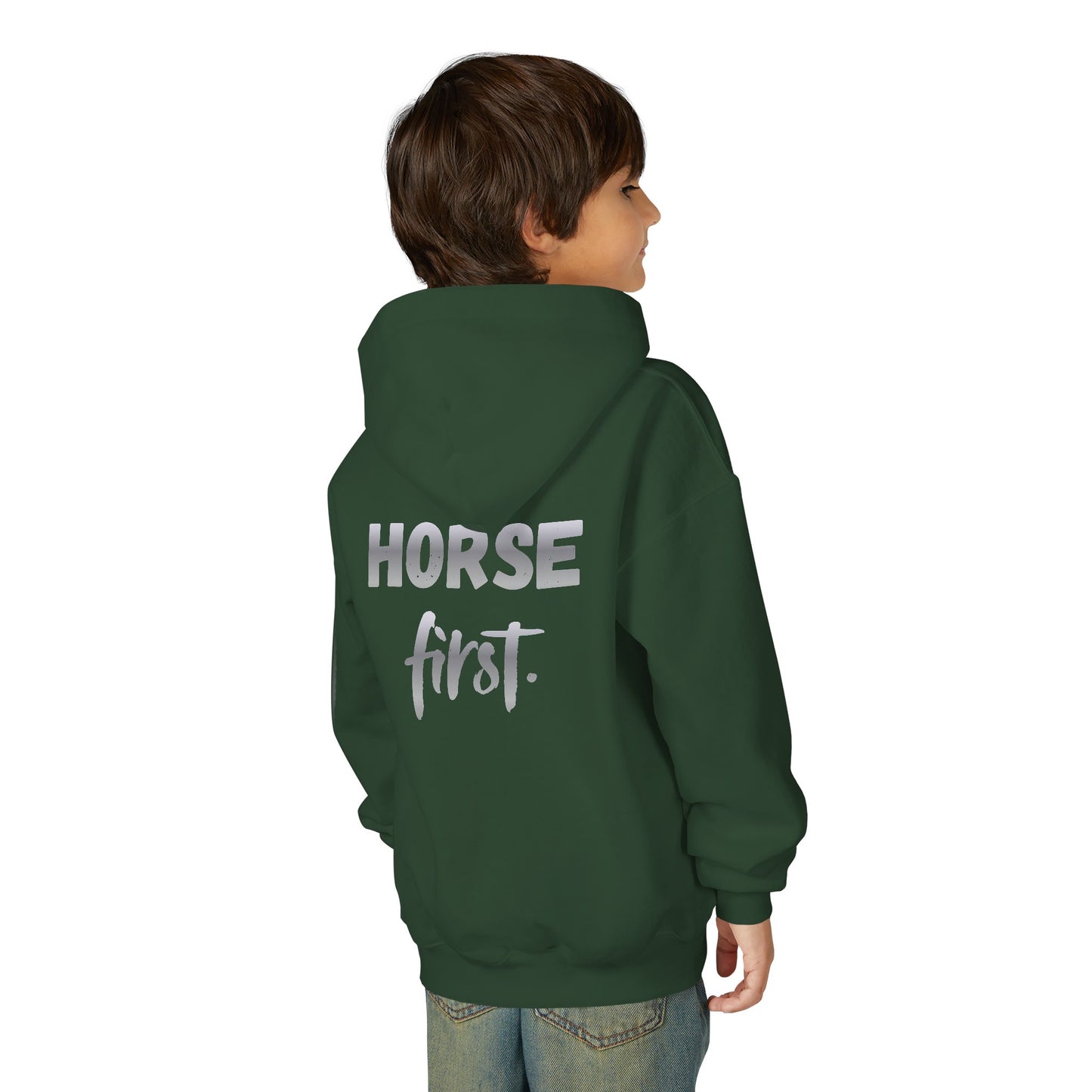 Horse First Kinder-Hoodie – Für kleine Pferdefans
