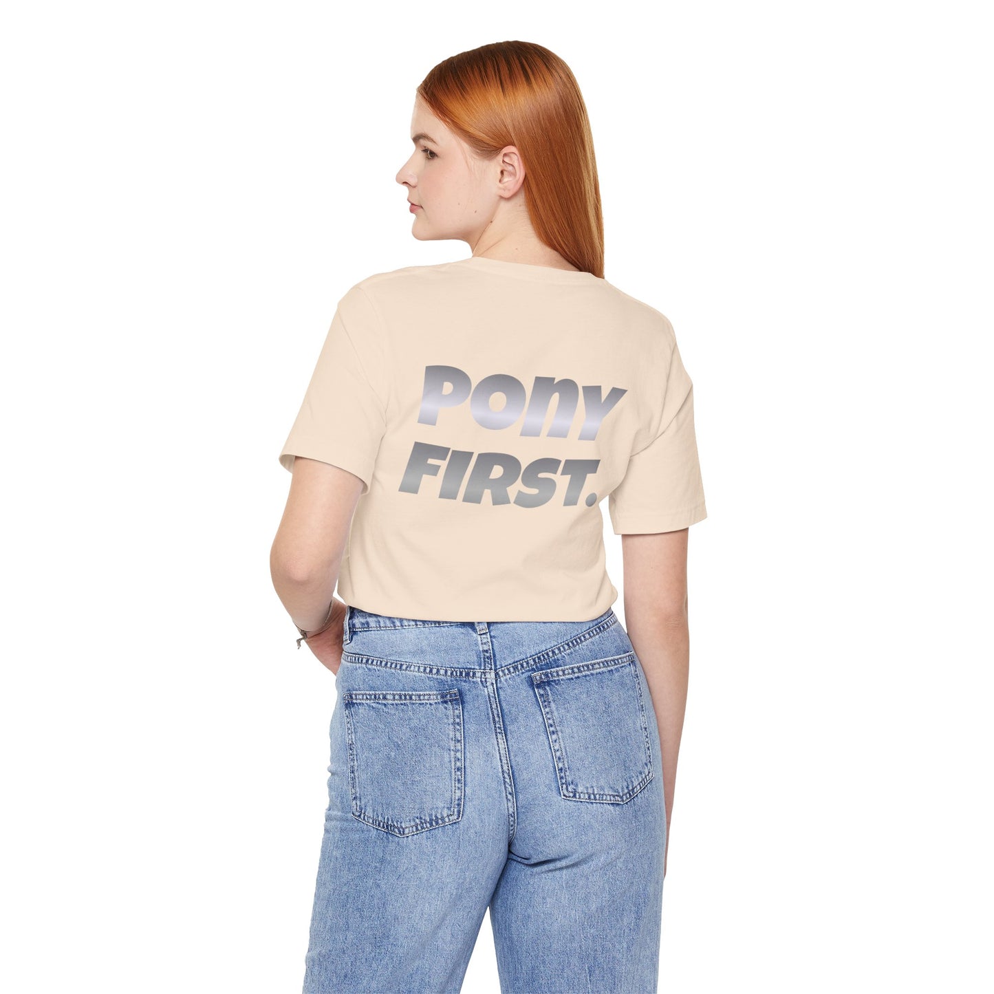 Pony First T-Shirt I Auf Wunsch mit Ponynamen personalisiert