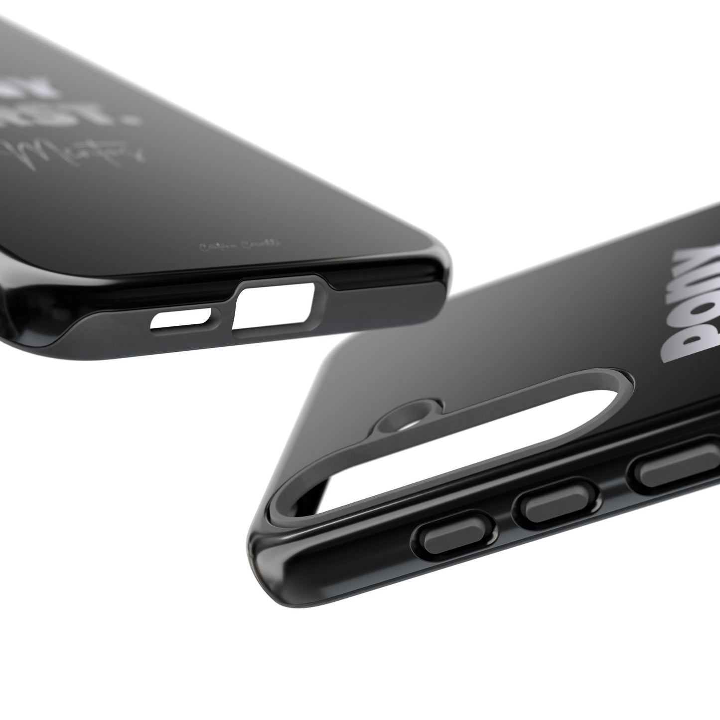 Pony First Matte Tough Phone Case – Equestrian Motivational Phone Cover