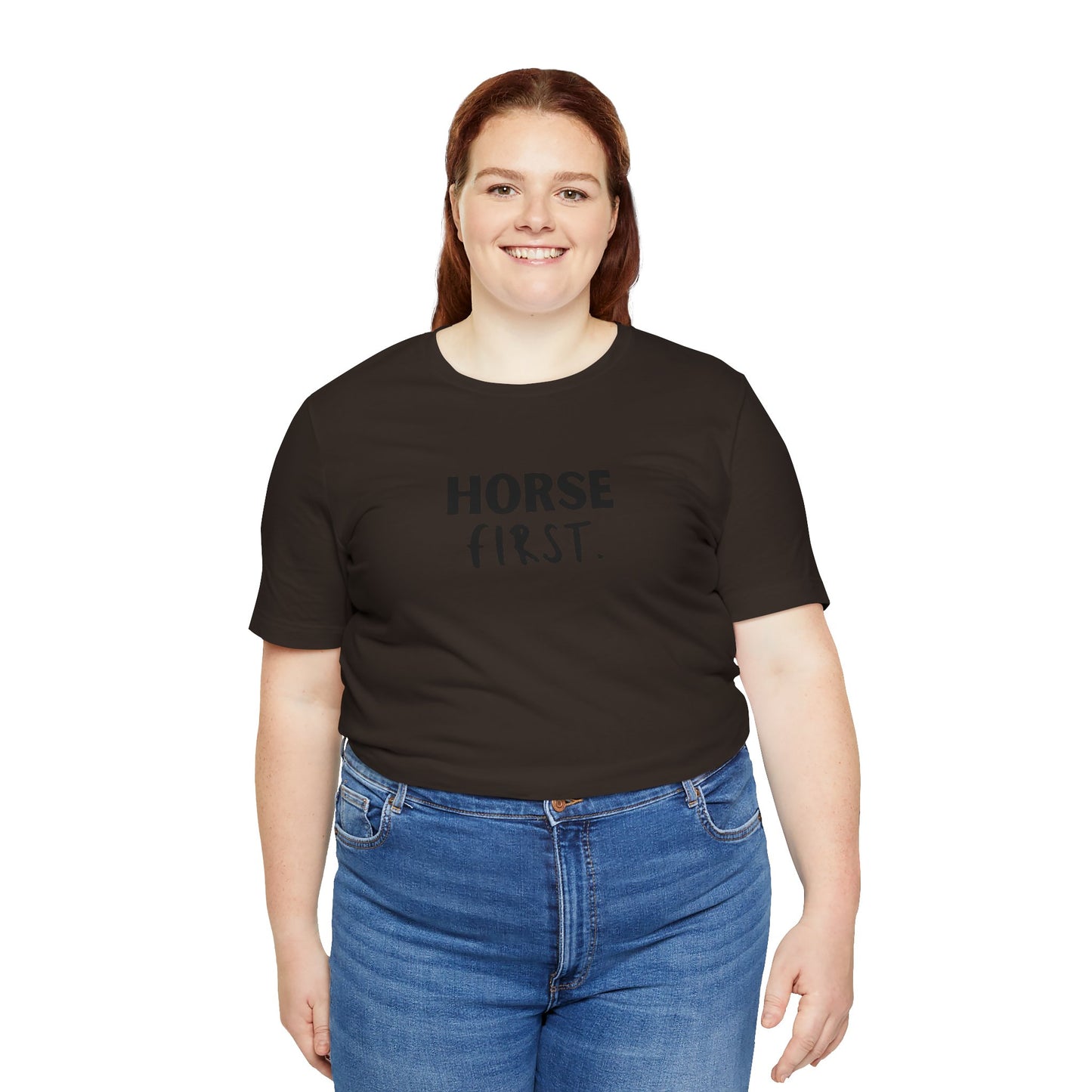 Horse First T-Shirt für Damen – Dein Herz schlägt für dein Pferd