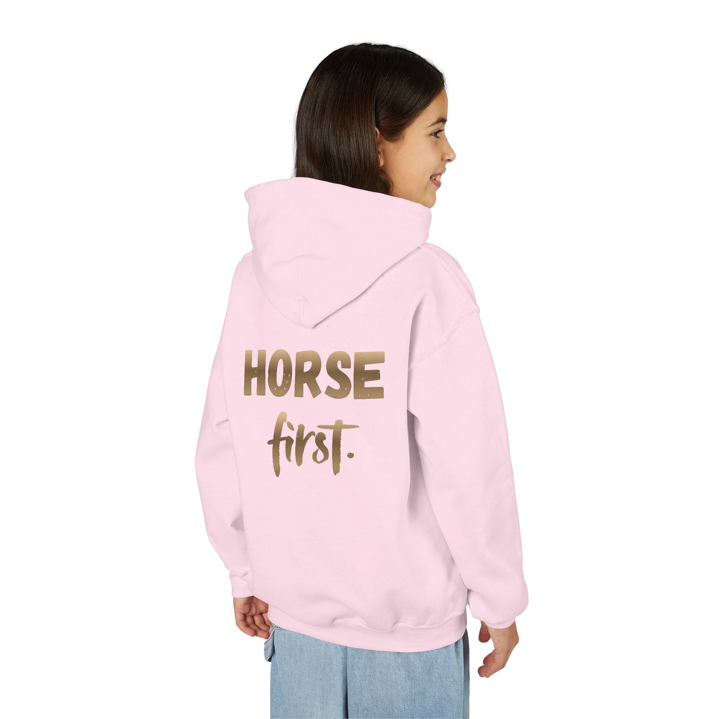 Horse First Kinder-Hoodie – Für kleine Pferdefans
