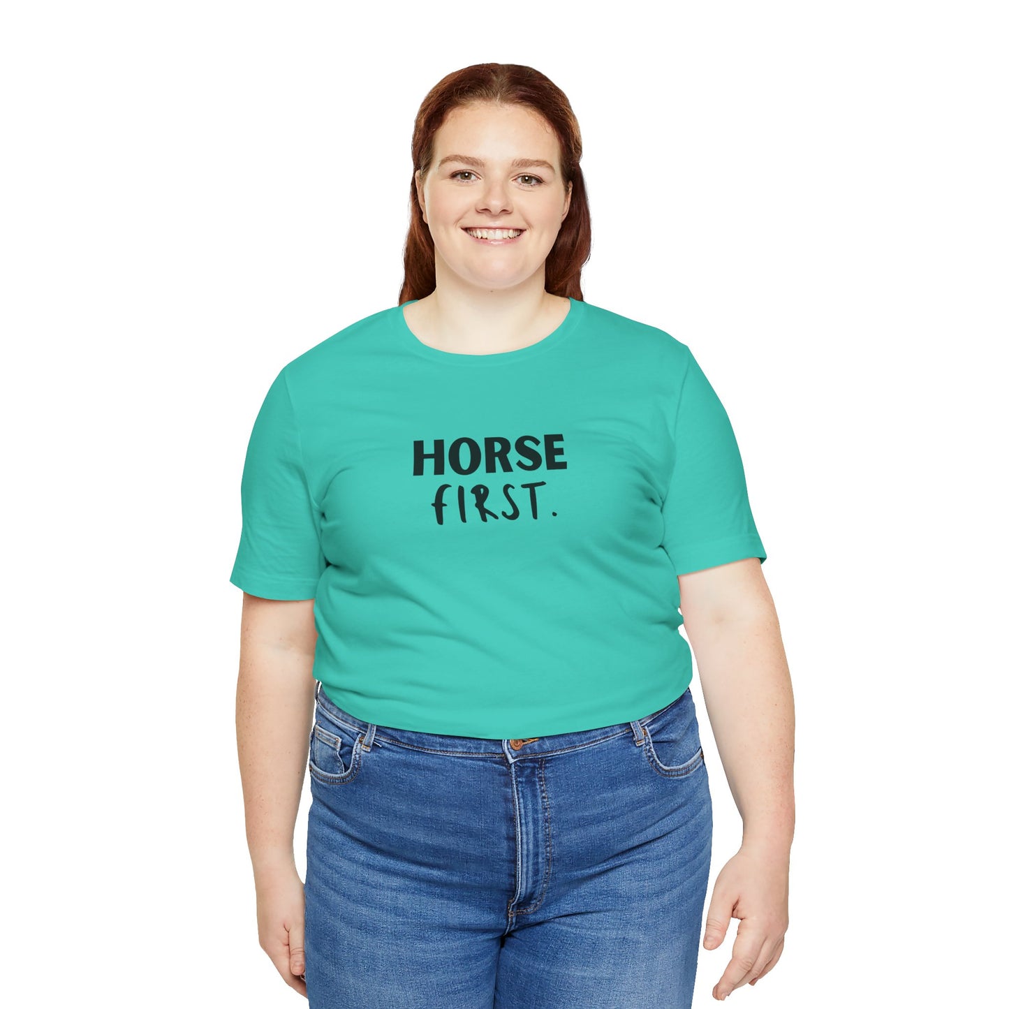 Horse First T-Shirt für Damen – Dein Herz schlägt für dein Pferd