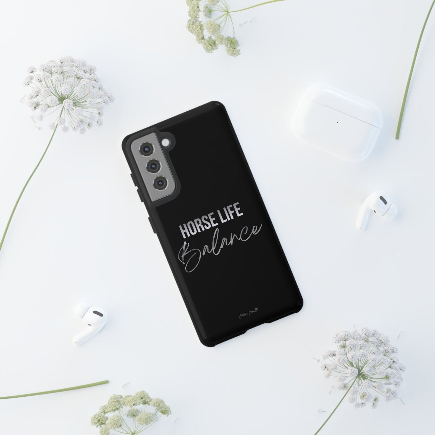 Phone Case — "Horse Life Balance" Tough Protective Case