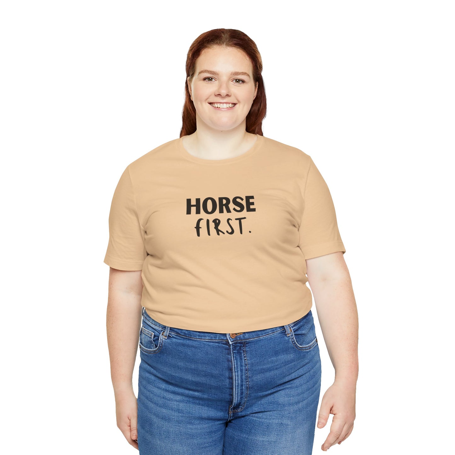 Horse First T-Shirt für Damen – Dein Herz schlägt für dein Pferd