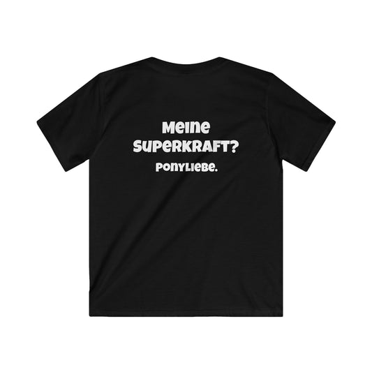 Reiter T-Shirt I Meine Superkraft I Pferde Geschenk I Reitshirt für Kinder