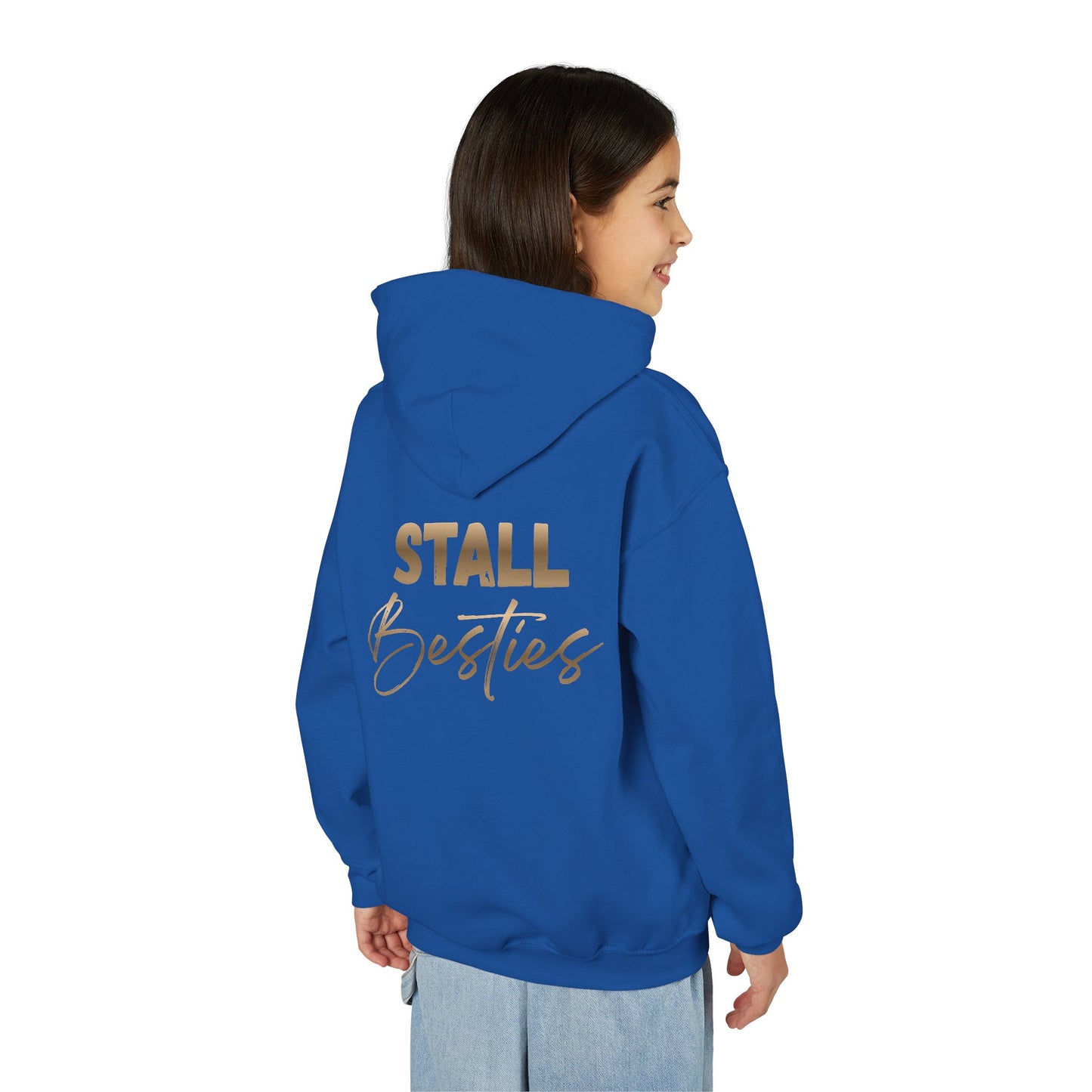 Stall Besties Hoodie für Kinder – Für beste Freundinnen im Stall