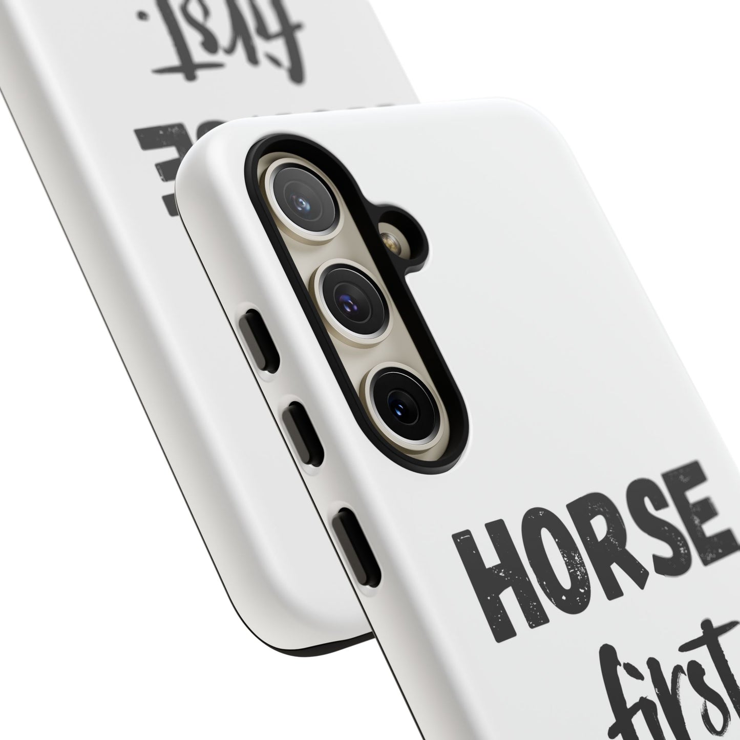 Horse First Phone Case - Equestrian iPhone Protective Cover