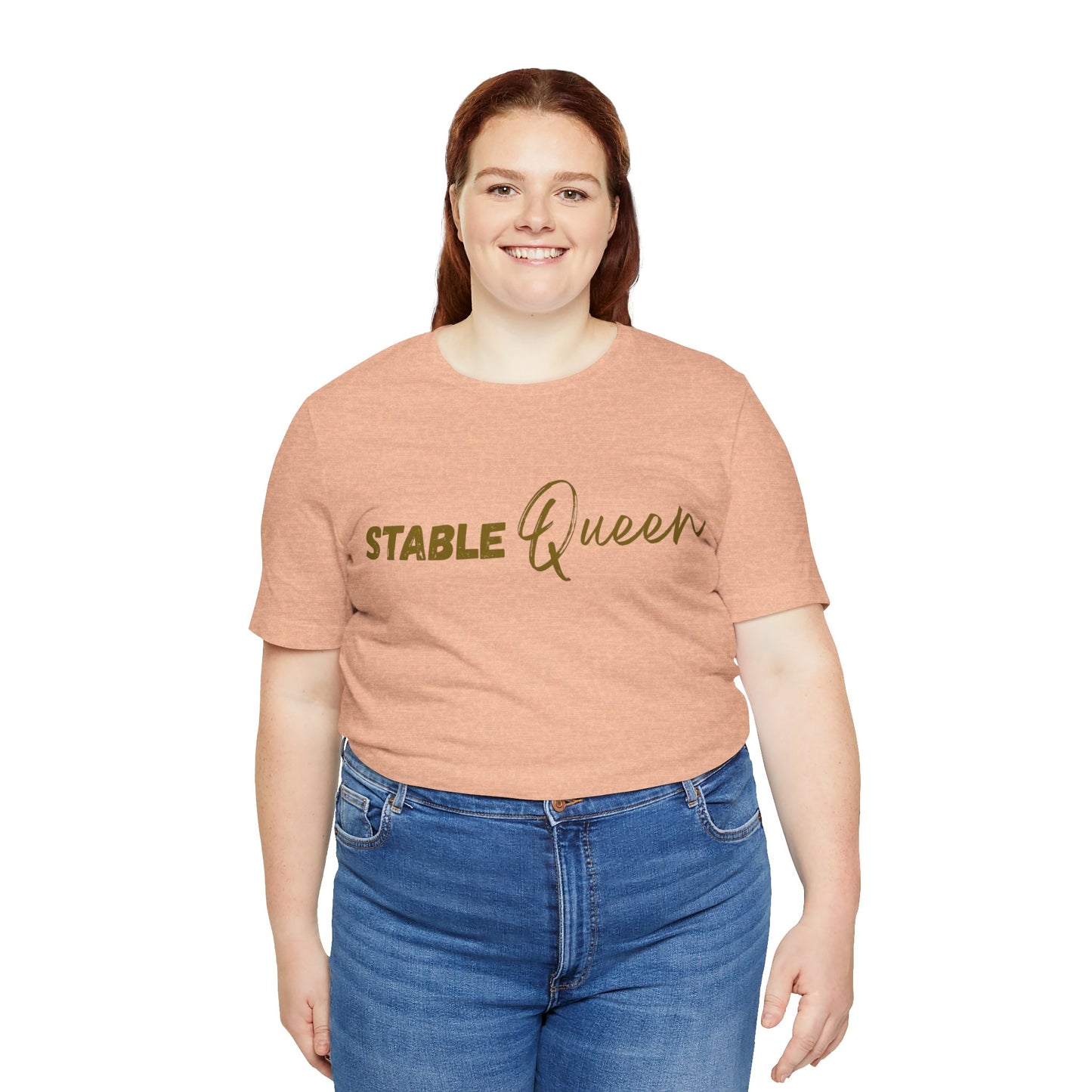 Stable Queen T-Shirt - Trend Statement Shirt für Pferdemädchen I Reitsport Lifestyle Couture Cavalli