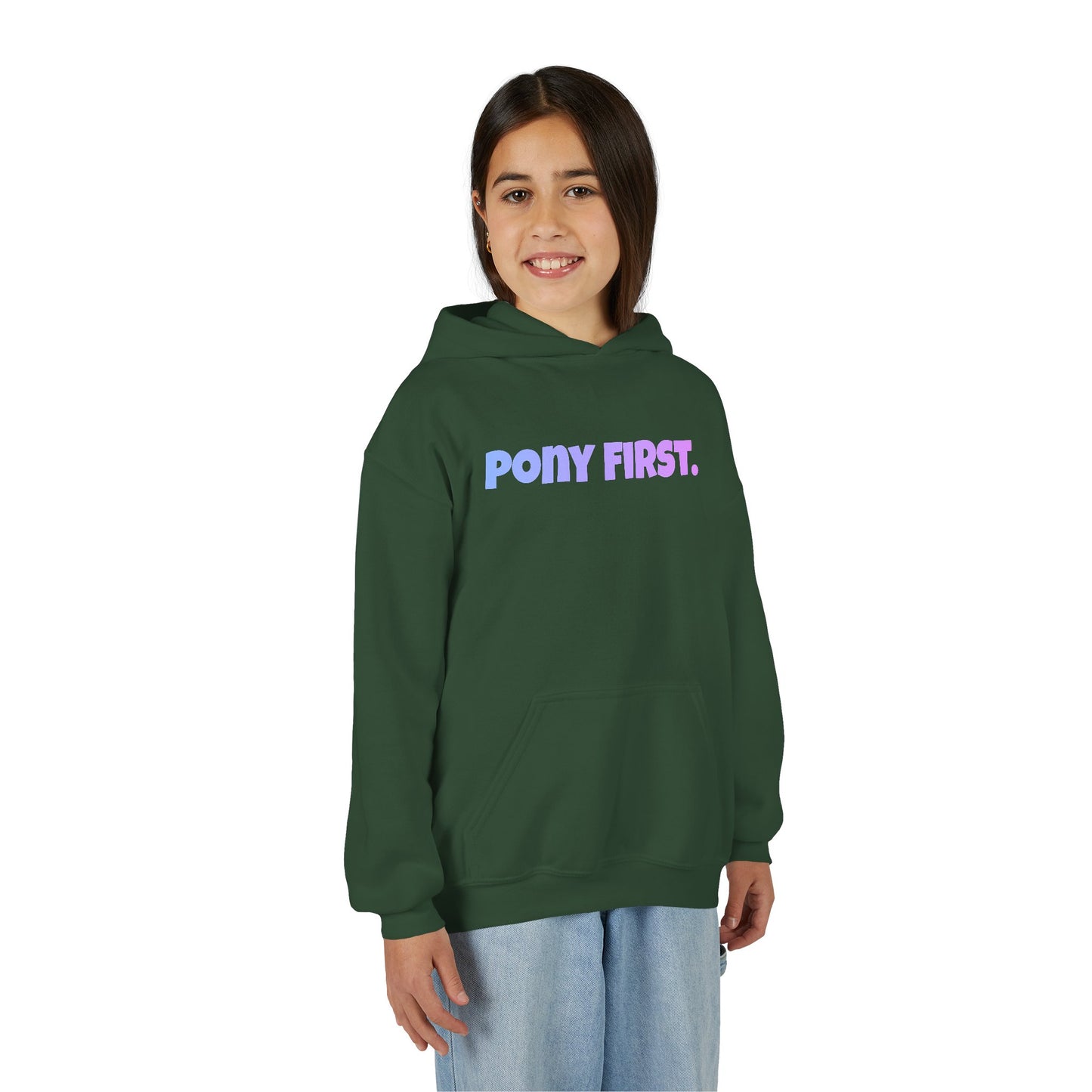 Pony First Hoodie – Dein Herz schlägt für dein Pony