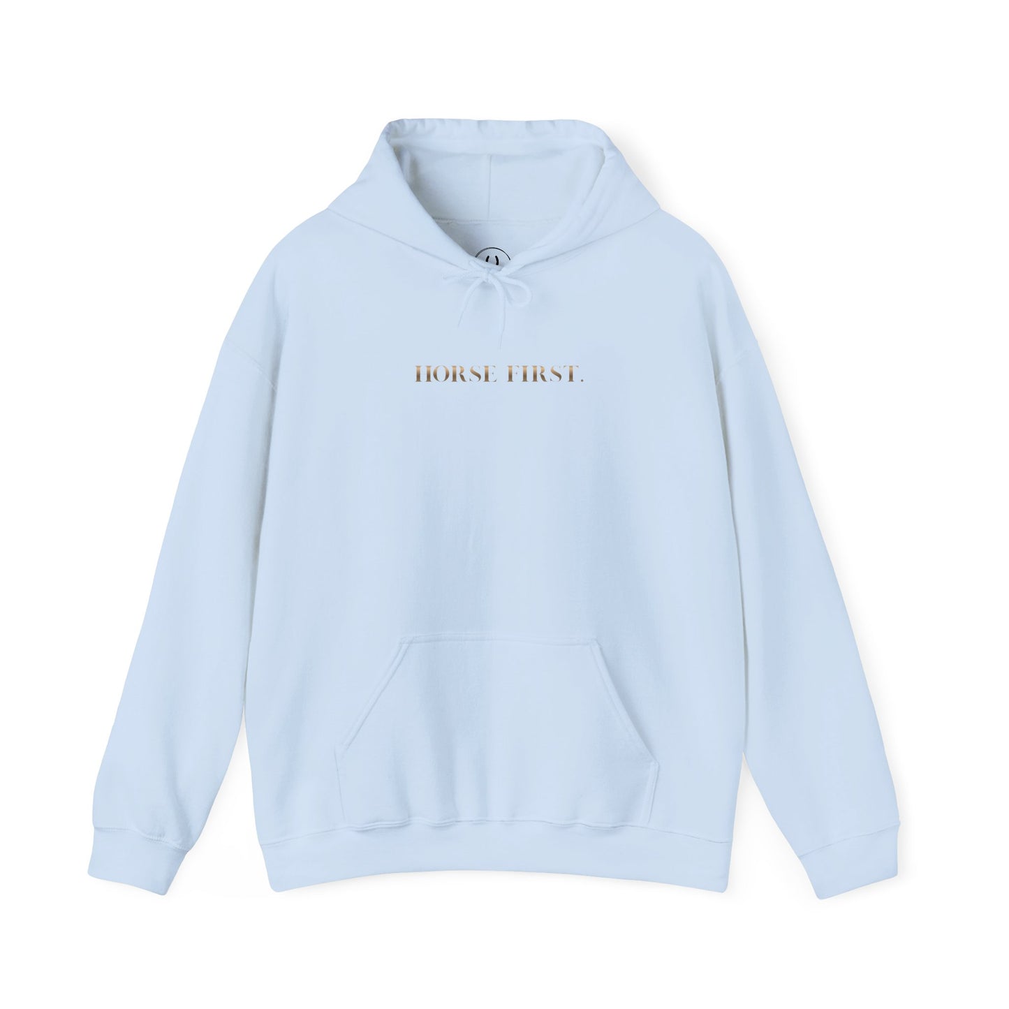 Hoodie — 'Horse First' Minimalist Equestrian Pullover