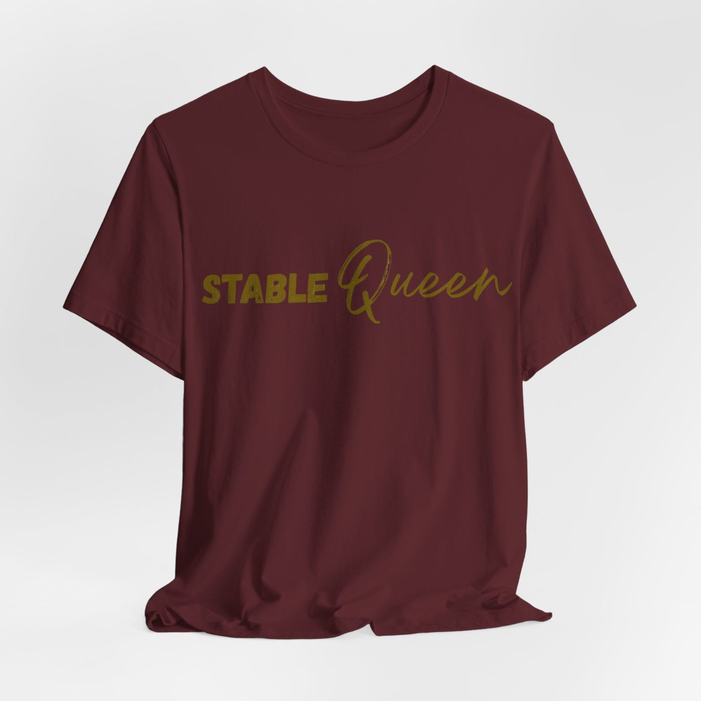 Stable Queen T-Shirt - Trend Statement Shirt für Pferdemädchen I Reitsport Lifestyle Couture Cavalli
